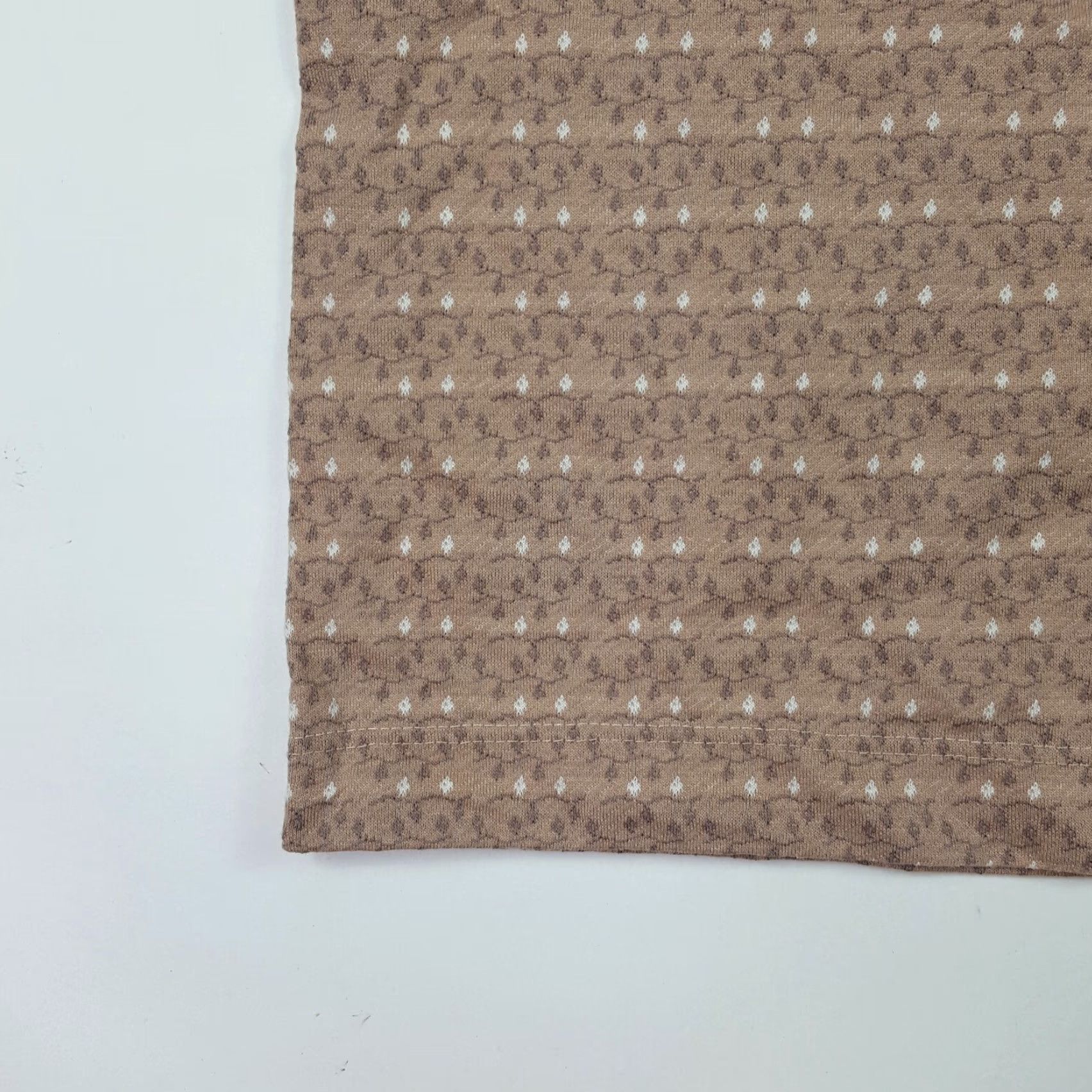 Vintage VINTAGE Preppy Brown Floral Flower Golf Size Medium Sleeveless Tennis Polo Shirt Vest Size M / US 6-8 / IT 42-44 - 3 Thumbnail