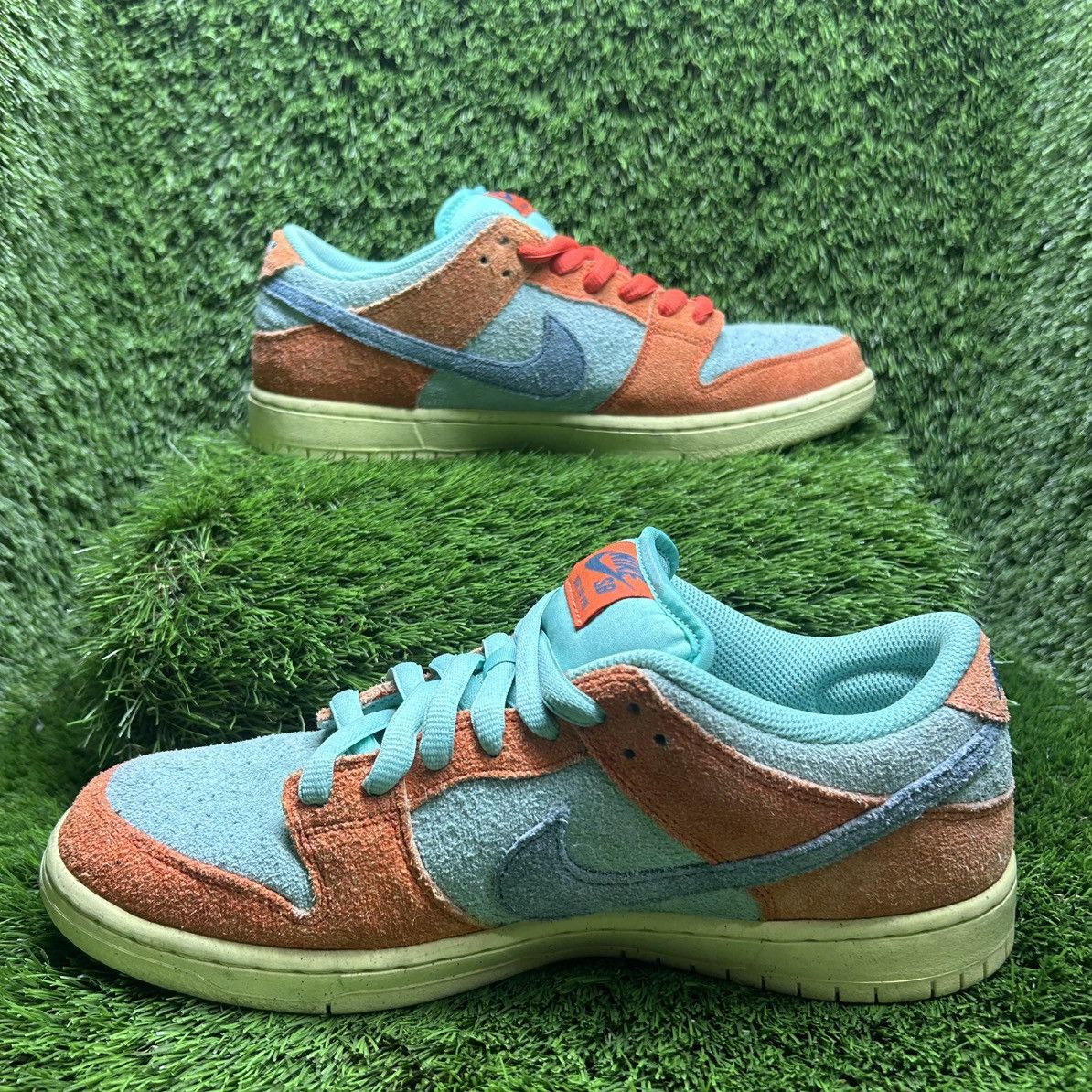 Nike Nike SB Dunk Low “Orange Emerald” Size US 9 / EU 42 - 2 Thumbnail