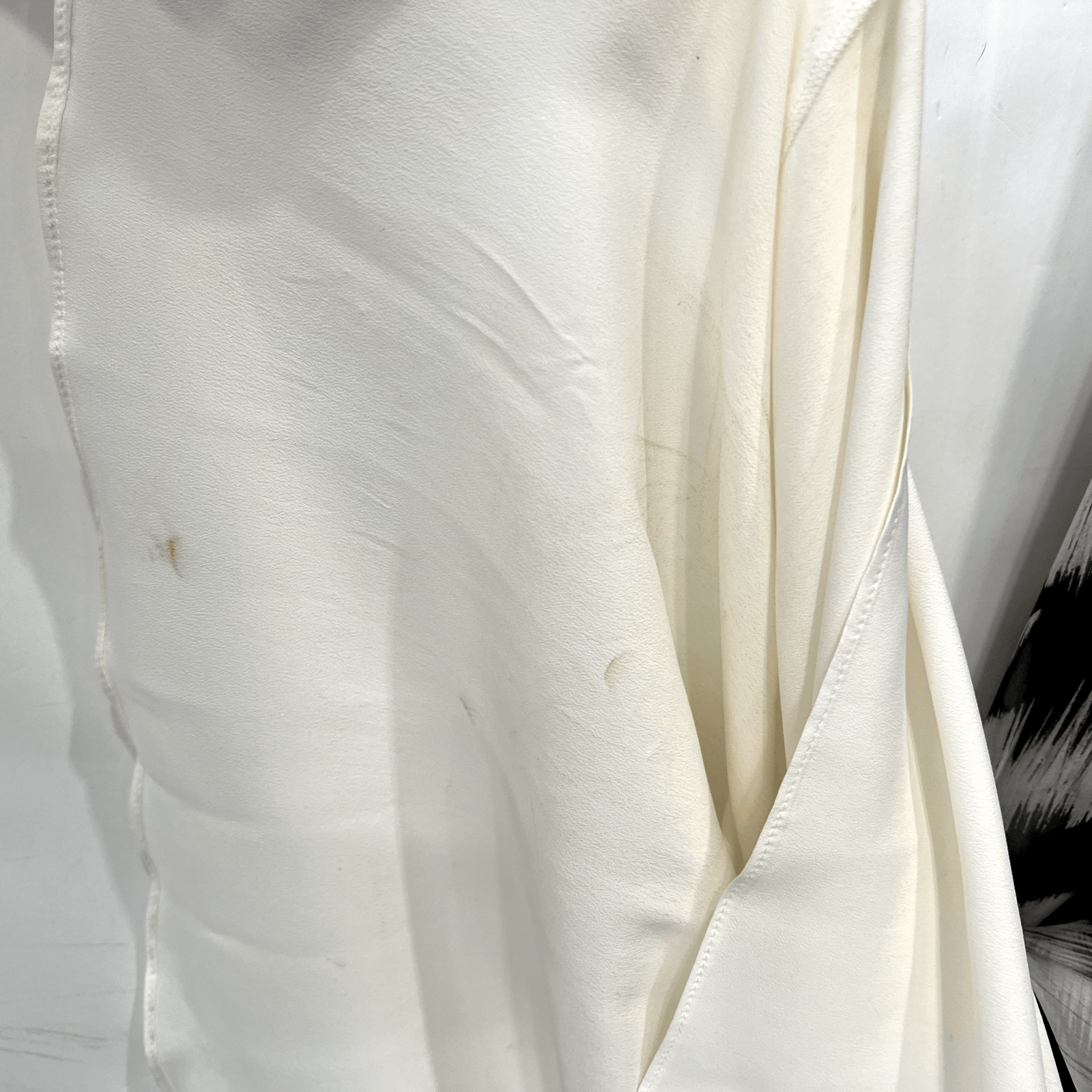 Alexander McQueen $6200 Black White Strapless Pleated Silk Long Dress Size S / US 4 / IT 40 - 15 Thumbnail