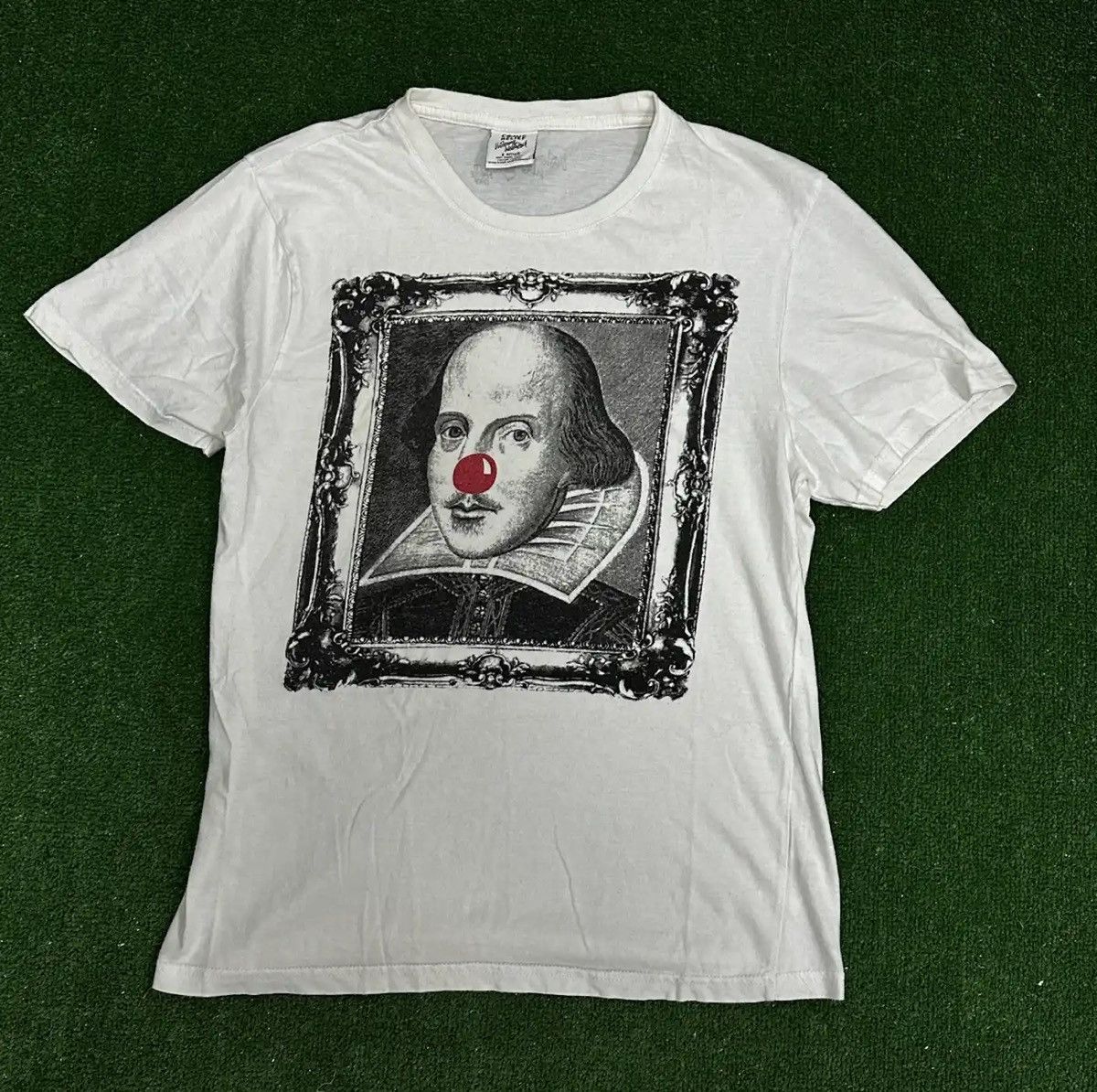 Pre-owned Vivienne Westwood X Comic Relief William Shakespeare T Shirt In White