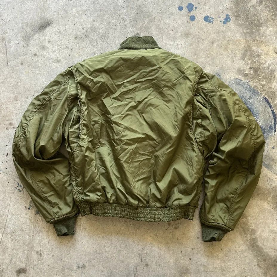 Other Vintage 70s USN Wep G8 Flight Bomber Jacket Size 42L Size US L / EU 52-54 / 3 - 7 Thumbnail