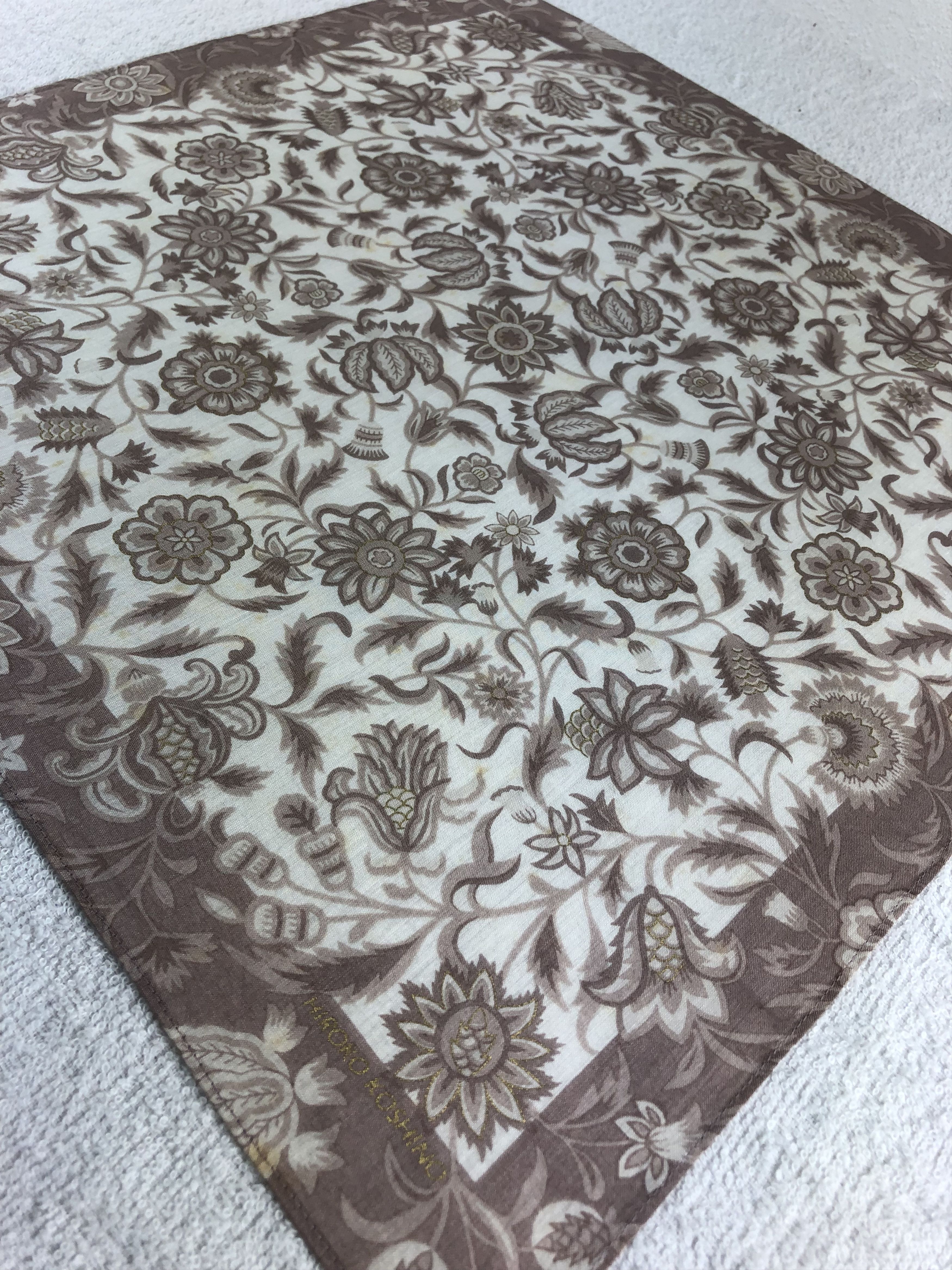 Hiroko Koshino Homme Hiroko Koshino Handkerchief / Bandana / Neckerchief C204 Size ONE SIZE - 4 Thumbnail