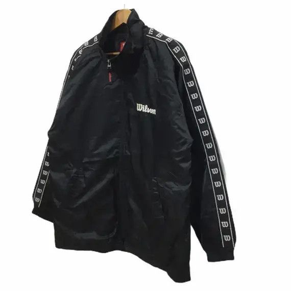 Wilson WILSON Sweater Zipped Jacket Windbreaker Logo Sportswear Size US L / EU 52-54 / 3 - 4 Thumbnail