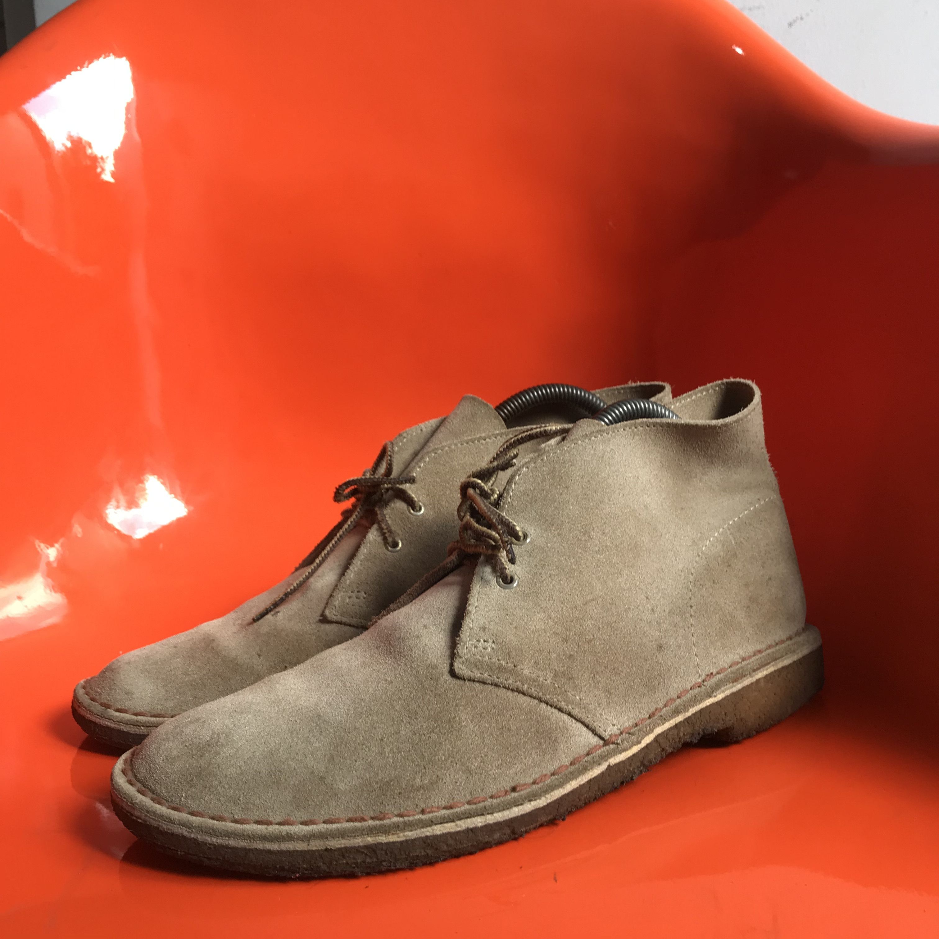 Clarks Clarks Dessert Boots Grey Stone Wash Size 7uk 41 eur Size US 8 / EU 41 - 3 Thumbnail