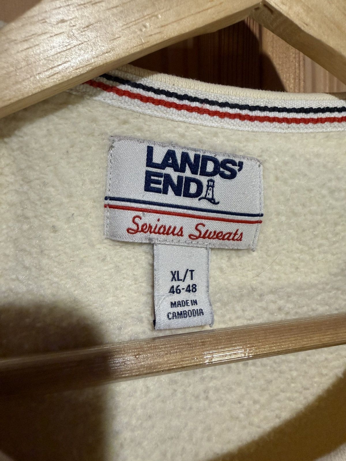 Lands' End Land End Serious Sweats Size US XL / EU 56 / 4 - 3 Thumbnail