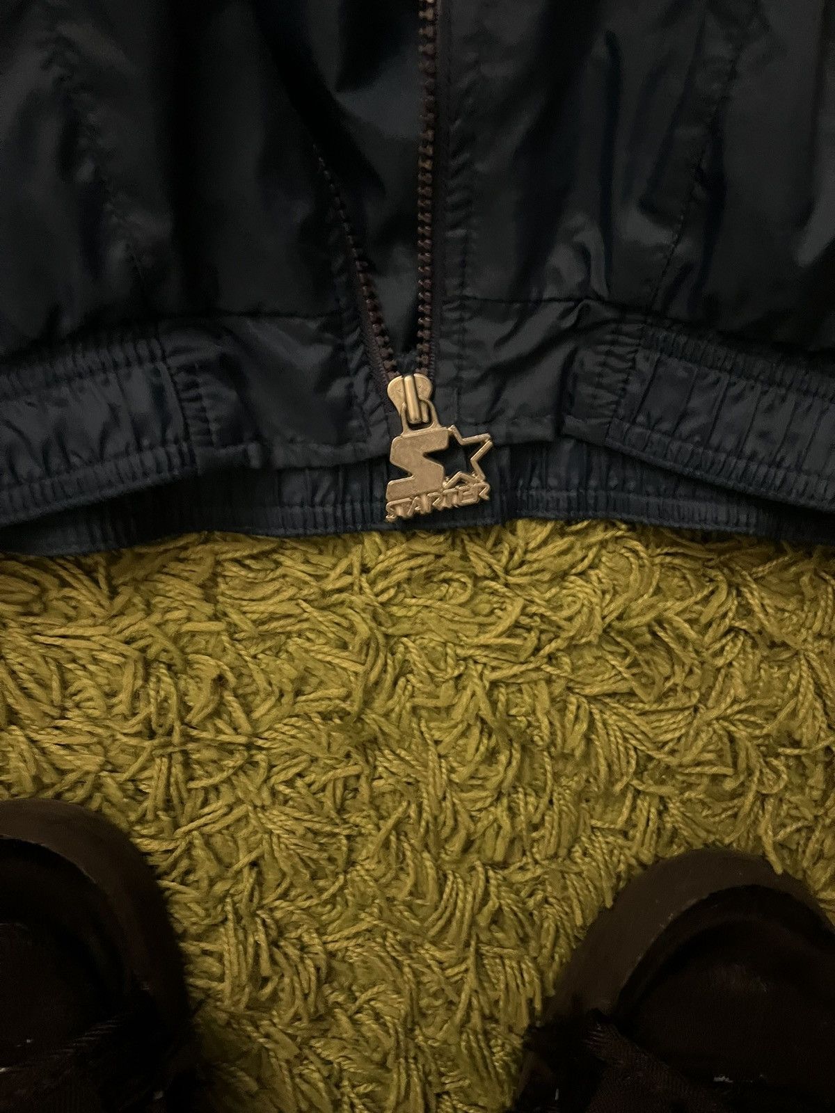 Starter × Vintage Starter Vintage WVU zip up Size US M / EU 48-50 / 2 - 3 Thumbnail