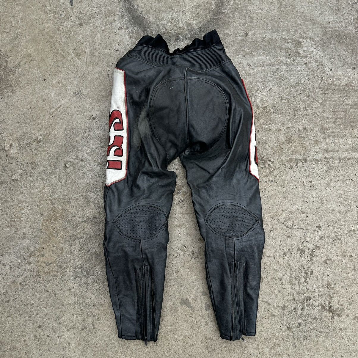 Vintage Vintage Moto Leather Pants IDCS ISS Size 54 Y2K 00s USA Size US 38 / EU 54 - 2 Thumbnail