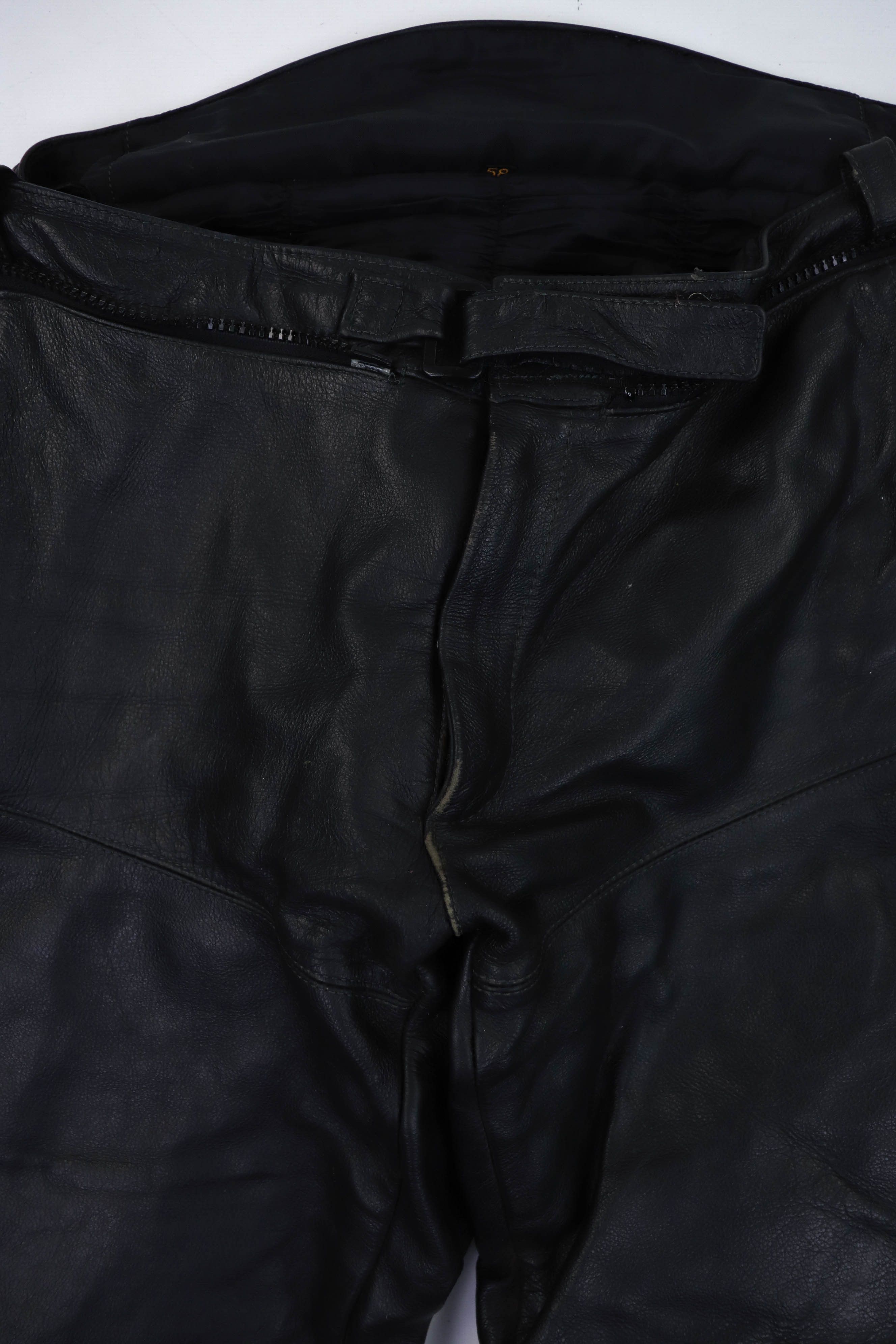Hein Gericke 00s Vintage TAKAI Leathers Hein Gericke Leather Biker Pants Size US 38 / EU 54 - 7 Thumbnail