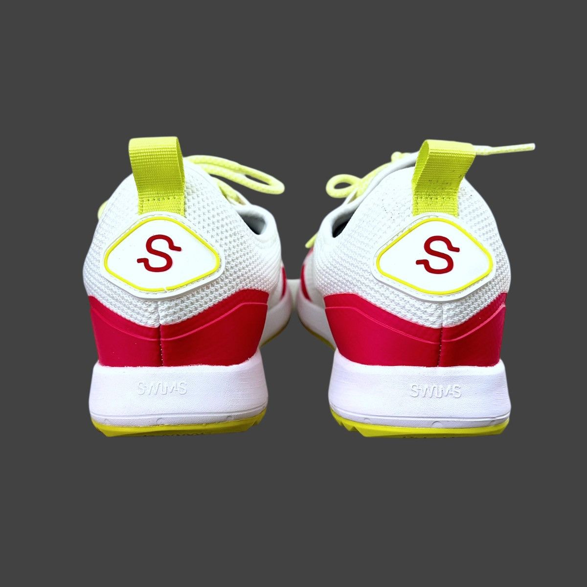 Swims Swims Men’s Tasso Runner White Citrin Campari Sneakers Sz 10 Size US 10 / EU 43 - 5 Thumbnail