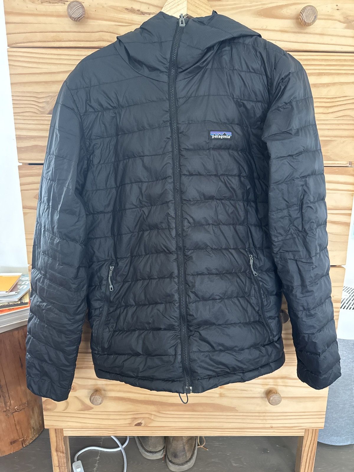 Patagonia Hooded Puffer Jacket Size US M / EU 48-50 / 2 - 1 Thumbnail