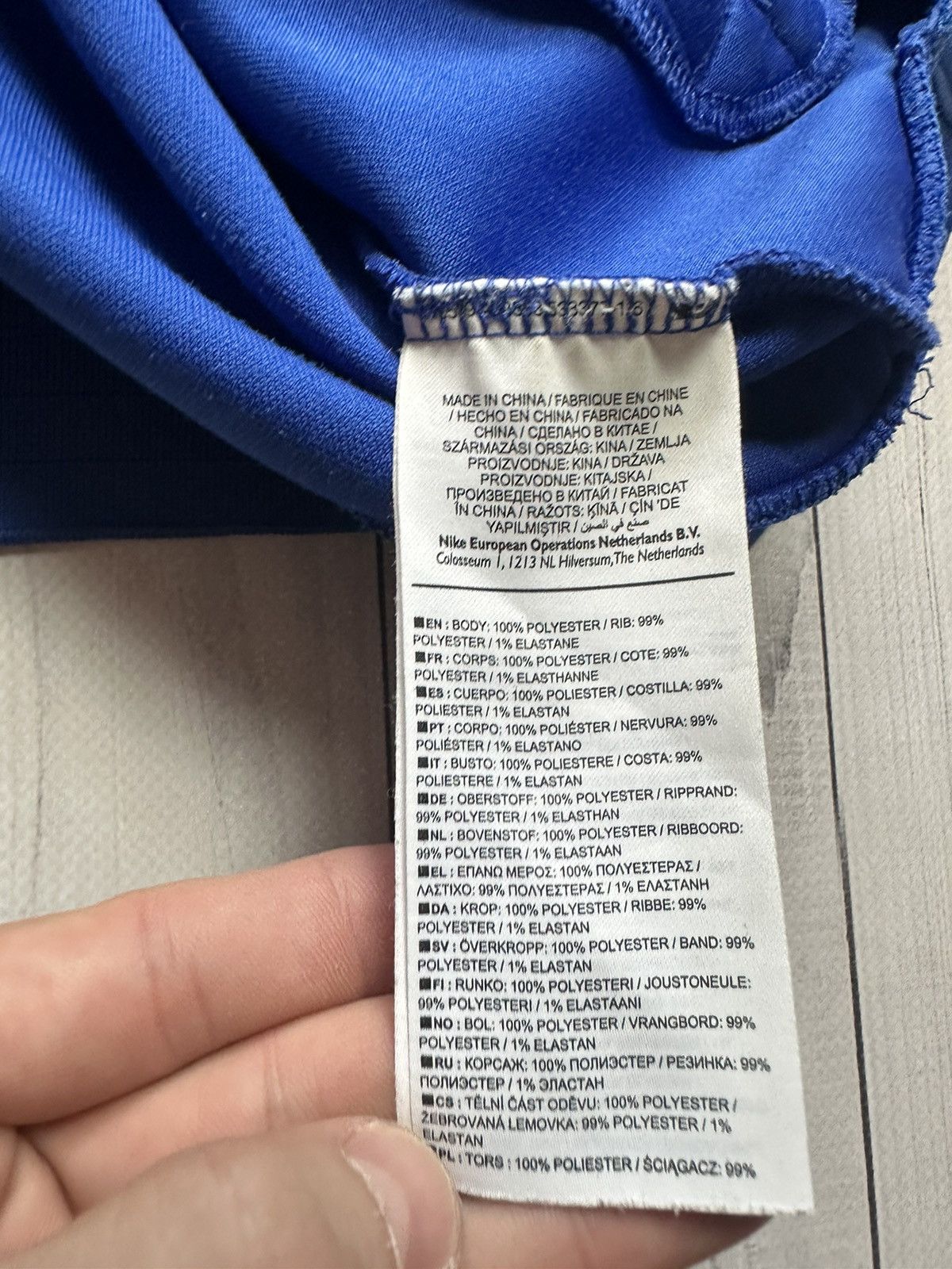 Nike × Vintage Vintage Nike England soccer jacket size L Size US L / EU 52-54 / 3 - 8 Thumbnail