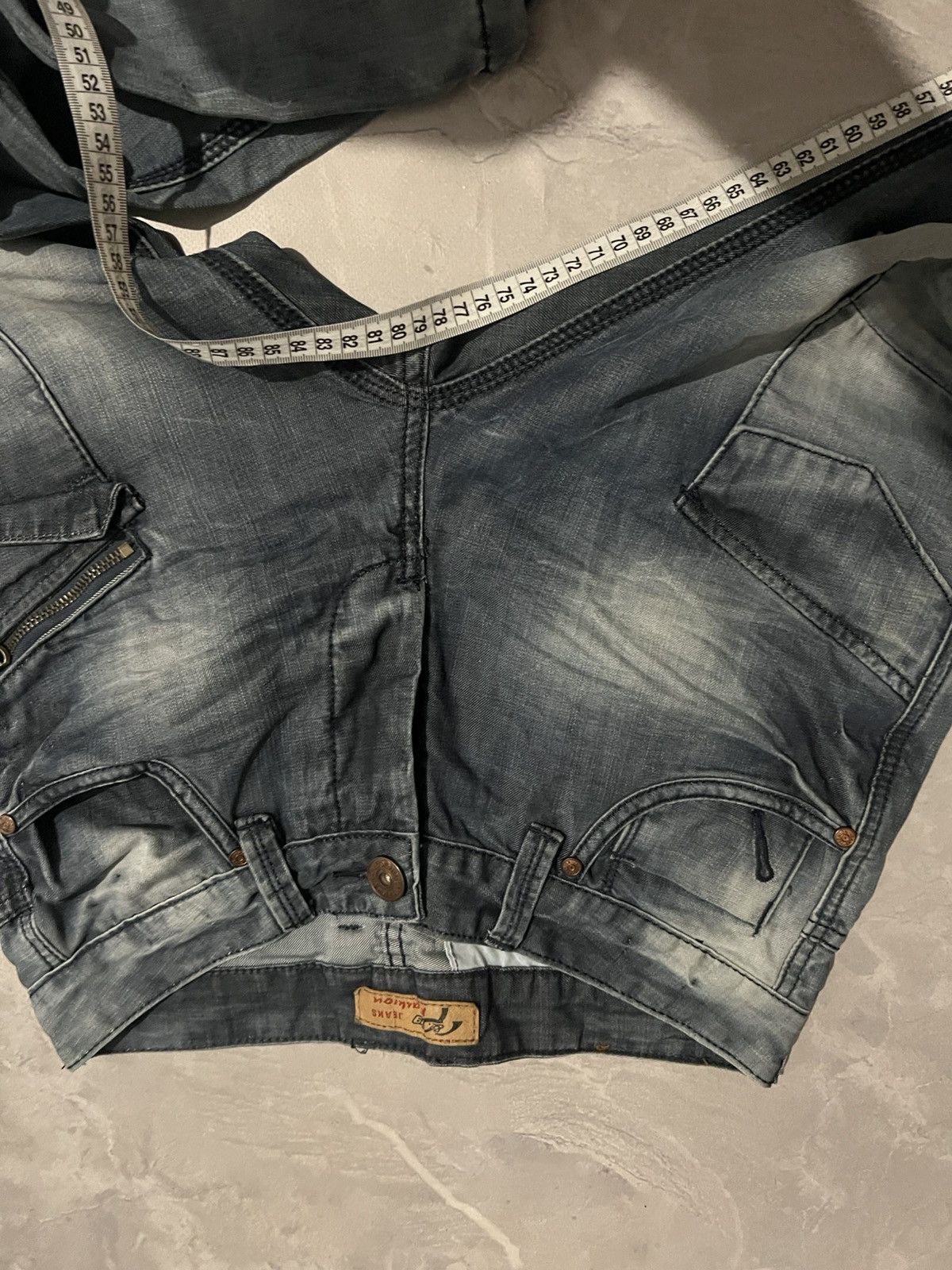 Japanese Brand Japanese Heavily Distressed Slim Sexy Jean Archive 90s Size US 30 / EU 46 - 12 Thumbnail