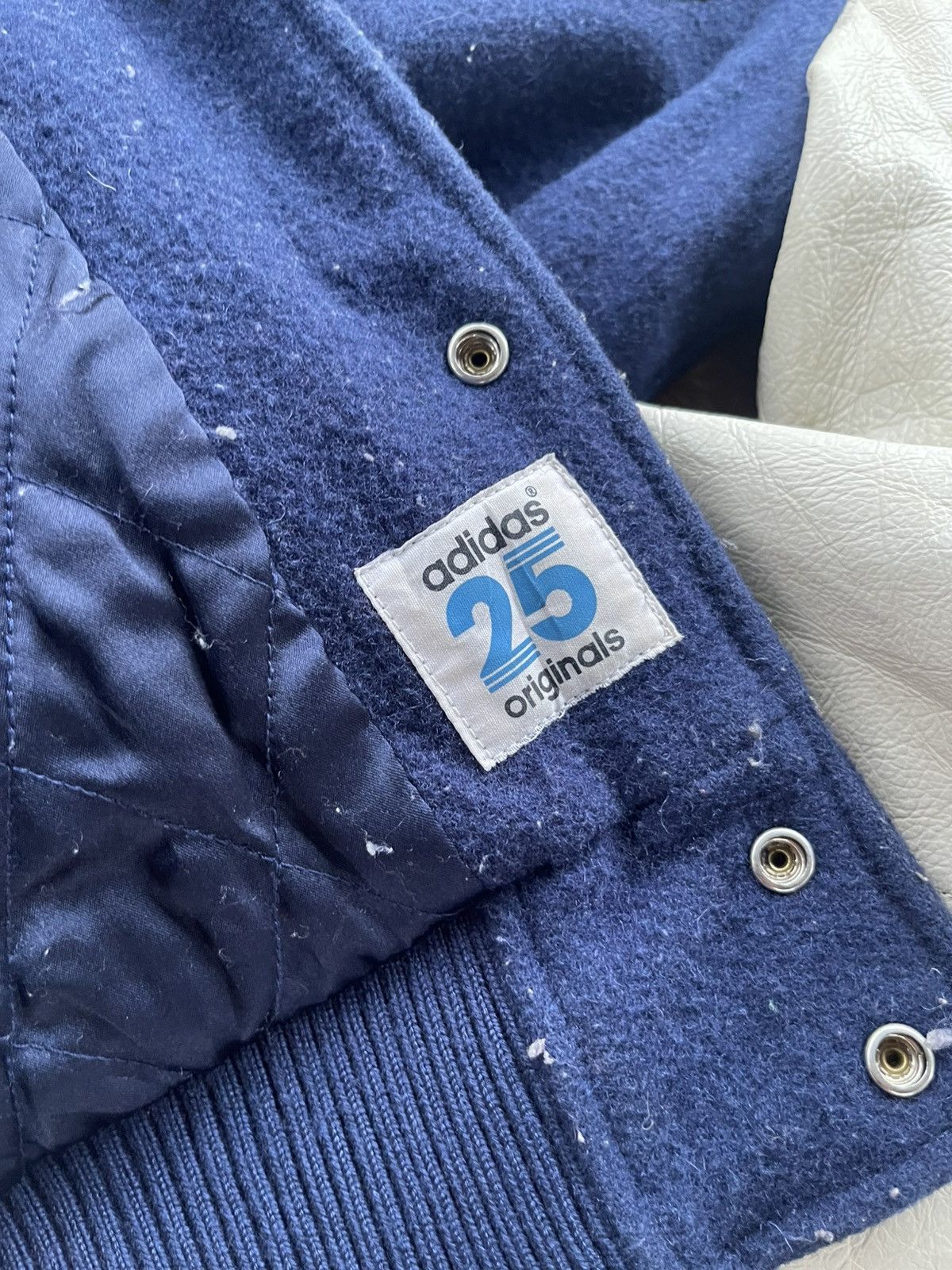 Adidas × Nigo Varsity Jacket Adidas X Nigo Wool And Leather Size US L / EU 52-54 / 3 - 6 Thumbnail