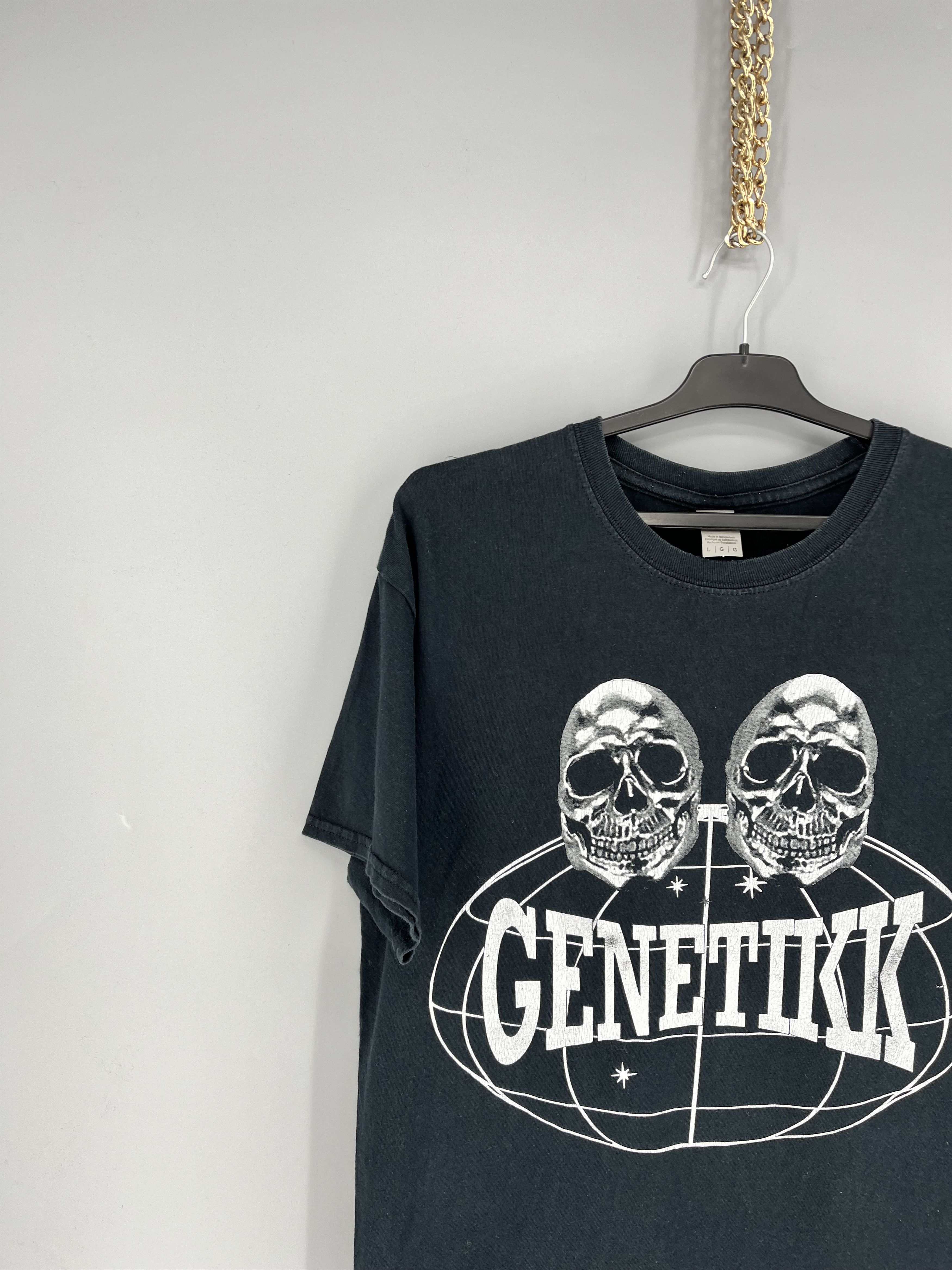 Band Tees Vintage Y2k Genetikk Hip Hop Band Germany Rare Tee OG Size US L / EU 52-54 / 3 - 4 Thumbnail