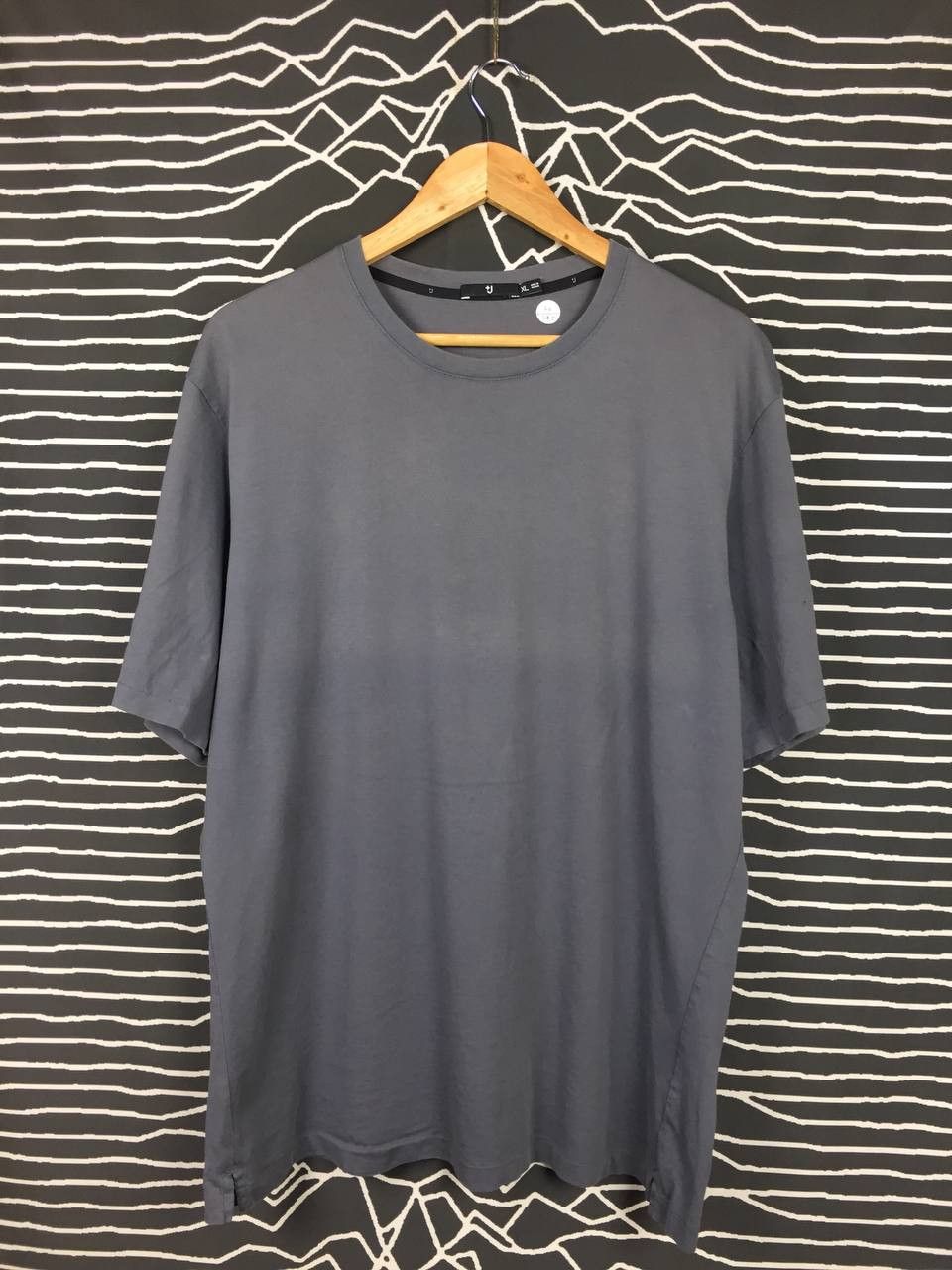 Japanese Brand × Jil Sander × Uniqlo Jil Sander J+ Uniqlo Essential Dark Grey Tee Size US XL / EU 56 / 4 - 2 Thumbnail
