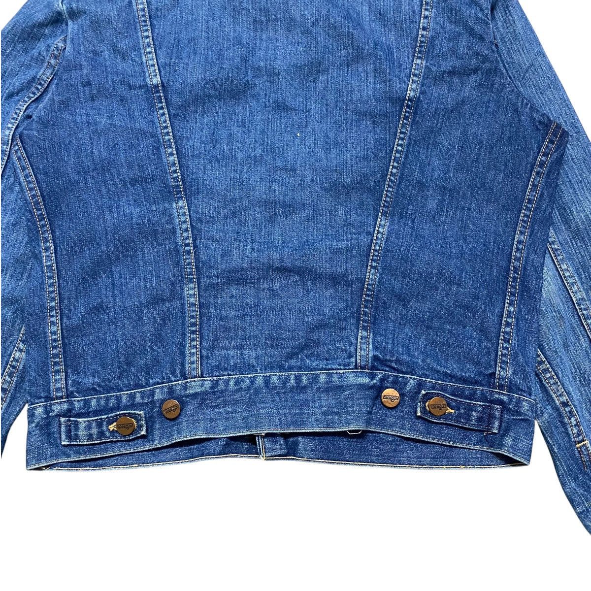Wrangler Vintage 70s Wrangler Denim Trucker Jacket Lot 12002 Size US M / EU 48-50 / 2 - 10 Thumbnail