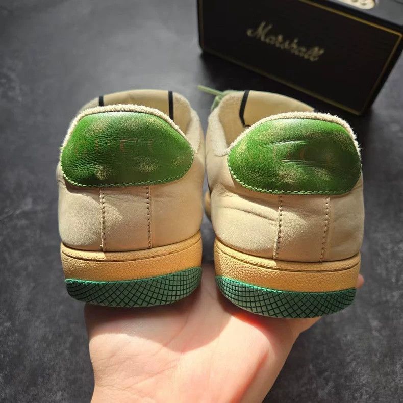 Gucci Gucci Dirty Patterned Sneakers Size 7.5-2506 Size US 7.5 / EU 40-41 - 6 Thumbnail