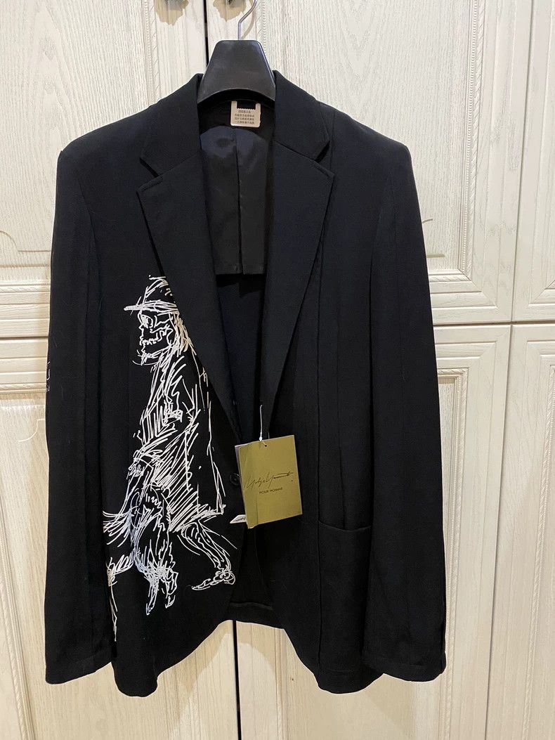 Yohji Yamamoto Yohji Yamamoto 16SS Short Blazer Size US M / EU 48-50 / 2 - 1 Thumbnail