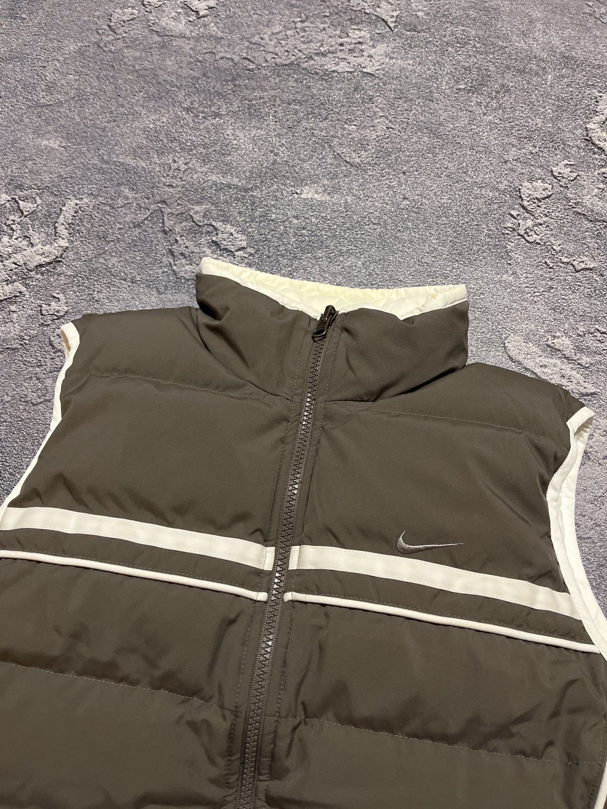 Nike × Vintage Nike Vintage Reversible Down Puffer Vest 90s Size M / US 6-8 / IT 42-44 - 5 Thumbnail