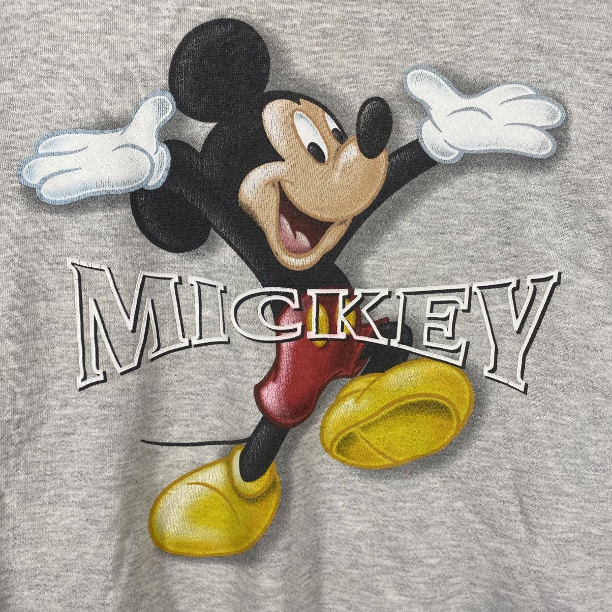 Mickey Mouse Vintage 90's MICKEY MOUSE Big Sweatshirt 2-Large Size Size US XXL / EU 58 / 5 - 2 Thumbnail