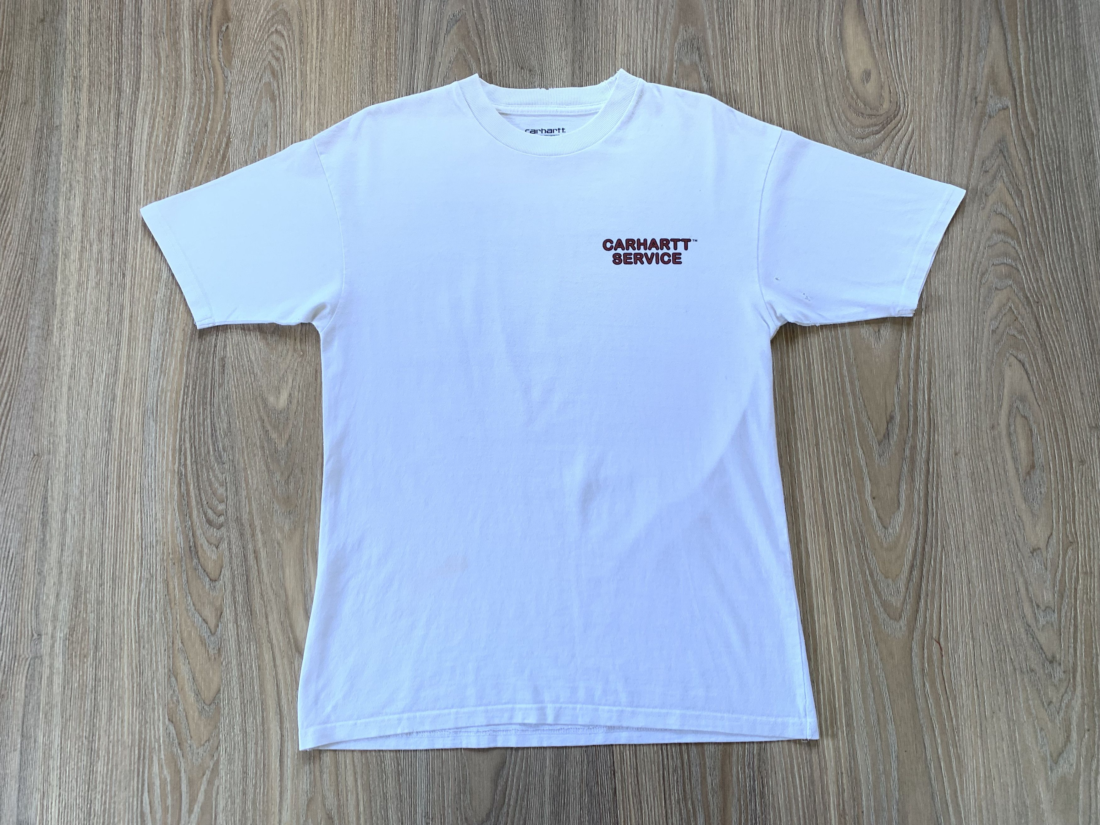 Carhartt × Vintage Vintage Carhartt Service Printed T-Shirt Size US M / EU 48-50 / 2 - 2 Thumbnail