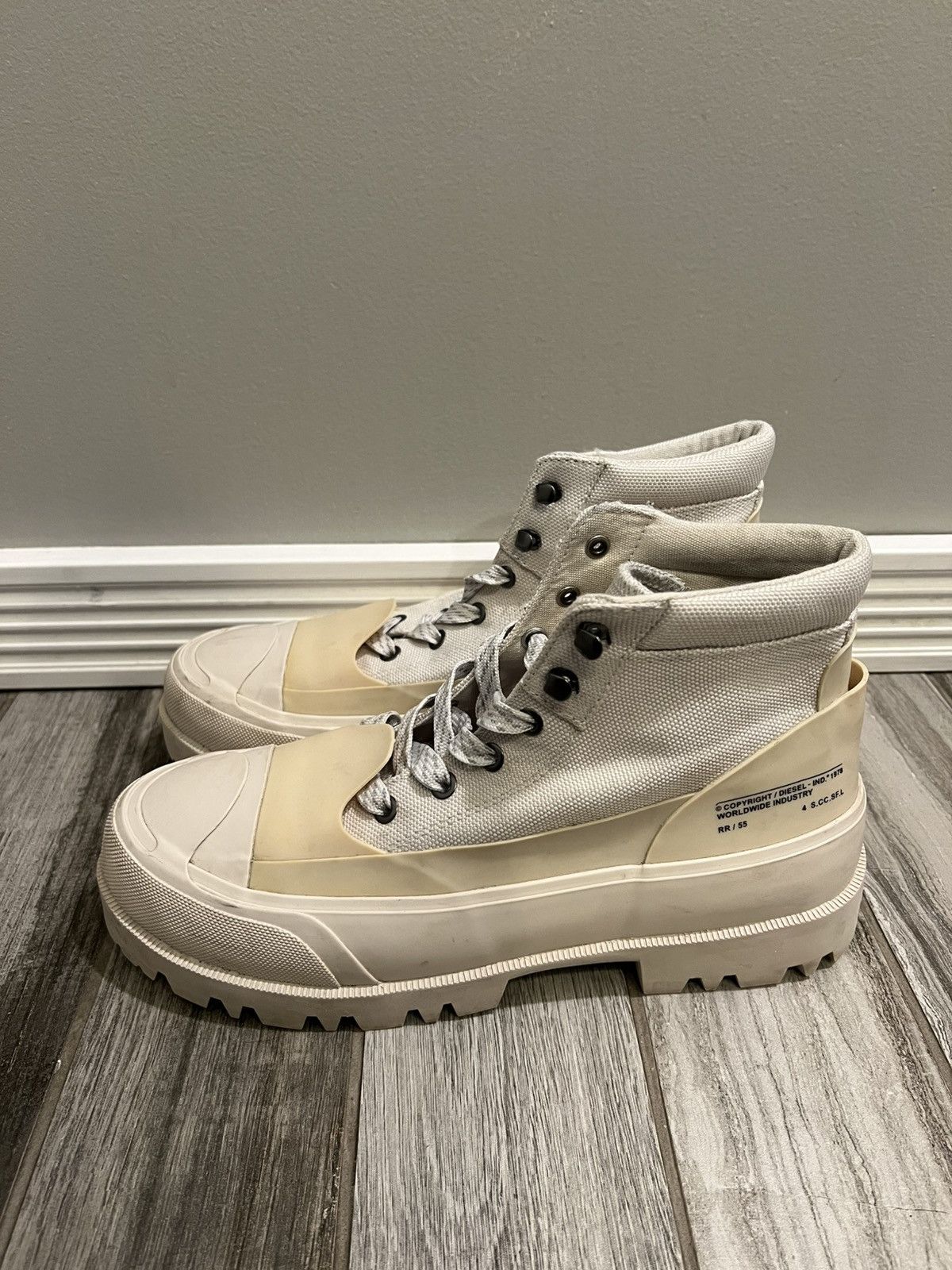 Diesel Diesel D-HIKO BT X Natural Ankle Boots - Men’s Size US 8.5 Size US 8.5 / EU 41-42 - 2 Thumbnail