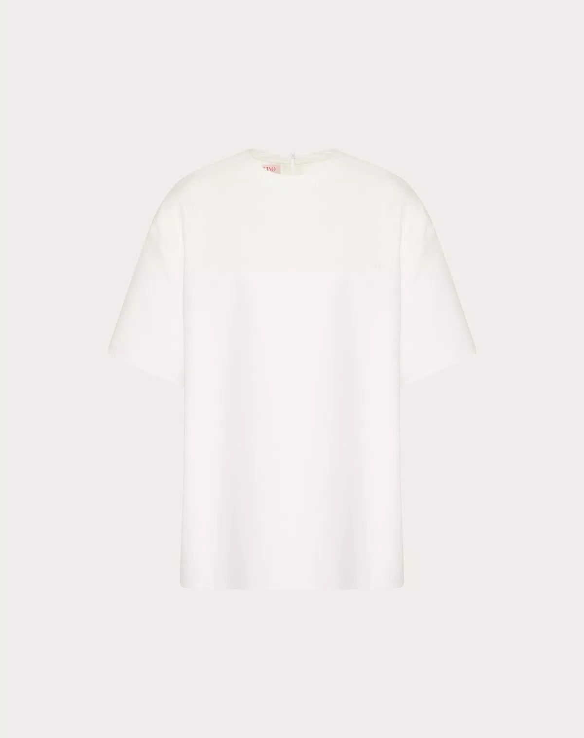 o1s1wg110625 Light Double Splittable Gabardine Top in White