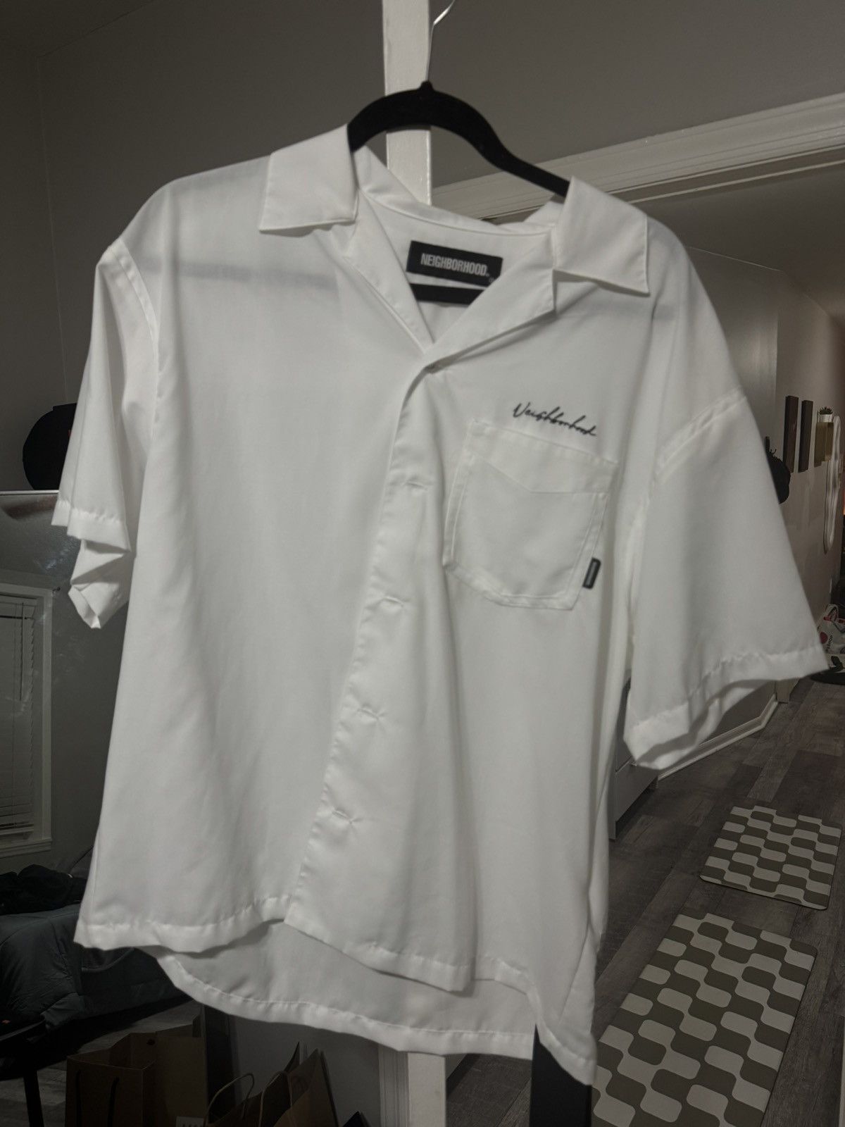 Neighborhood Neighborhood White Short Sleeve Button Down Size US M / EU 48-50 / 2 - 1 Thumbnail