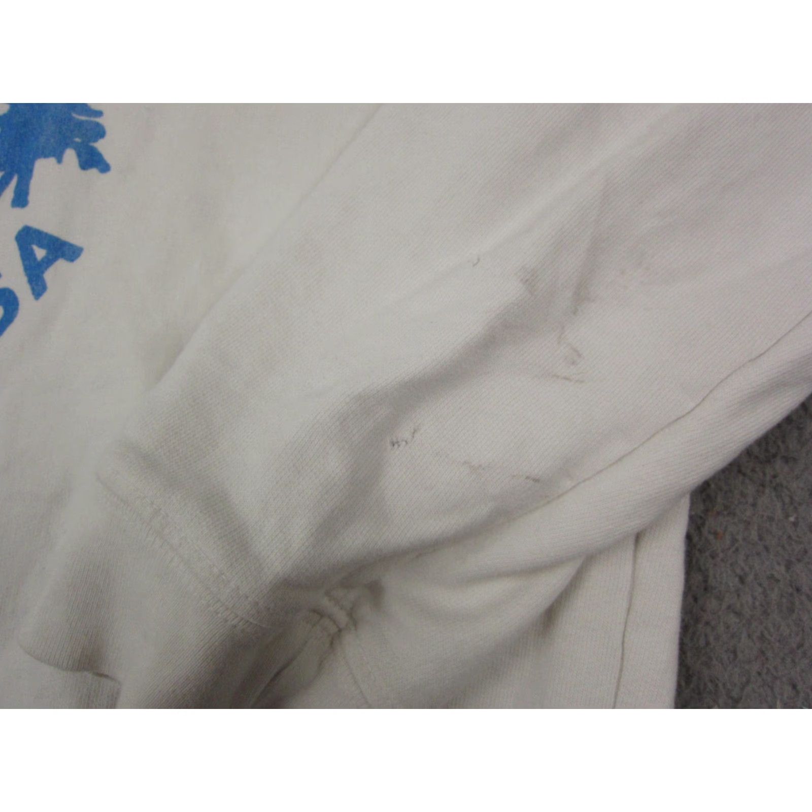 Chubbies Chubbies Sweatshirt Mens M White USA 90s Logo Pullover Fleece Cotton All Seasons Walking Style: Pullover Theme: 90s USA Mens Size US M / EU 48-50 / 2 - 4 Thumbnail