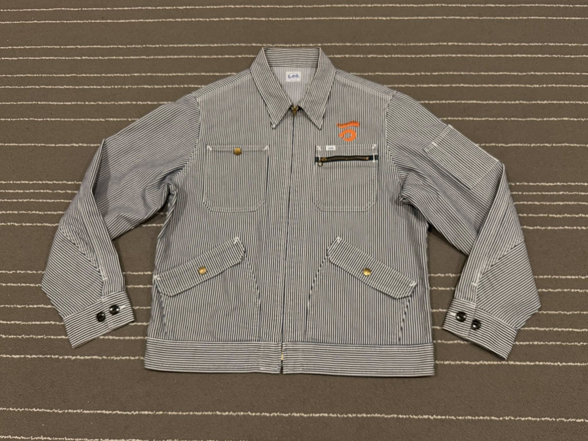Lee Lee sanfortized union made hickory M 3331 Size US M / EU 48-50 / 2 - 3 Thumbnail