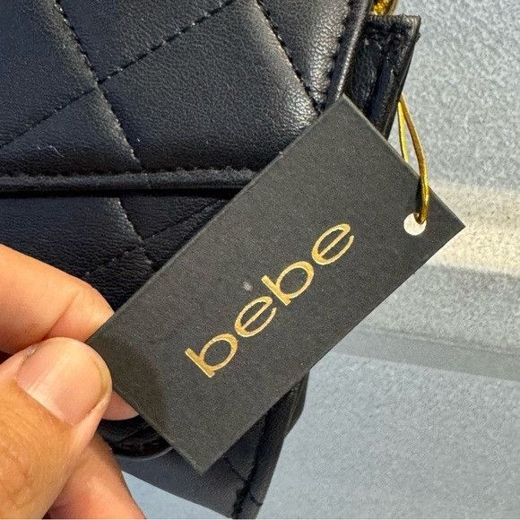 Bebe NWT BEBE KELLEN BLACK CROSSBODY Size ONE SIZE - 2 Thumbnail