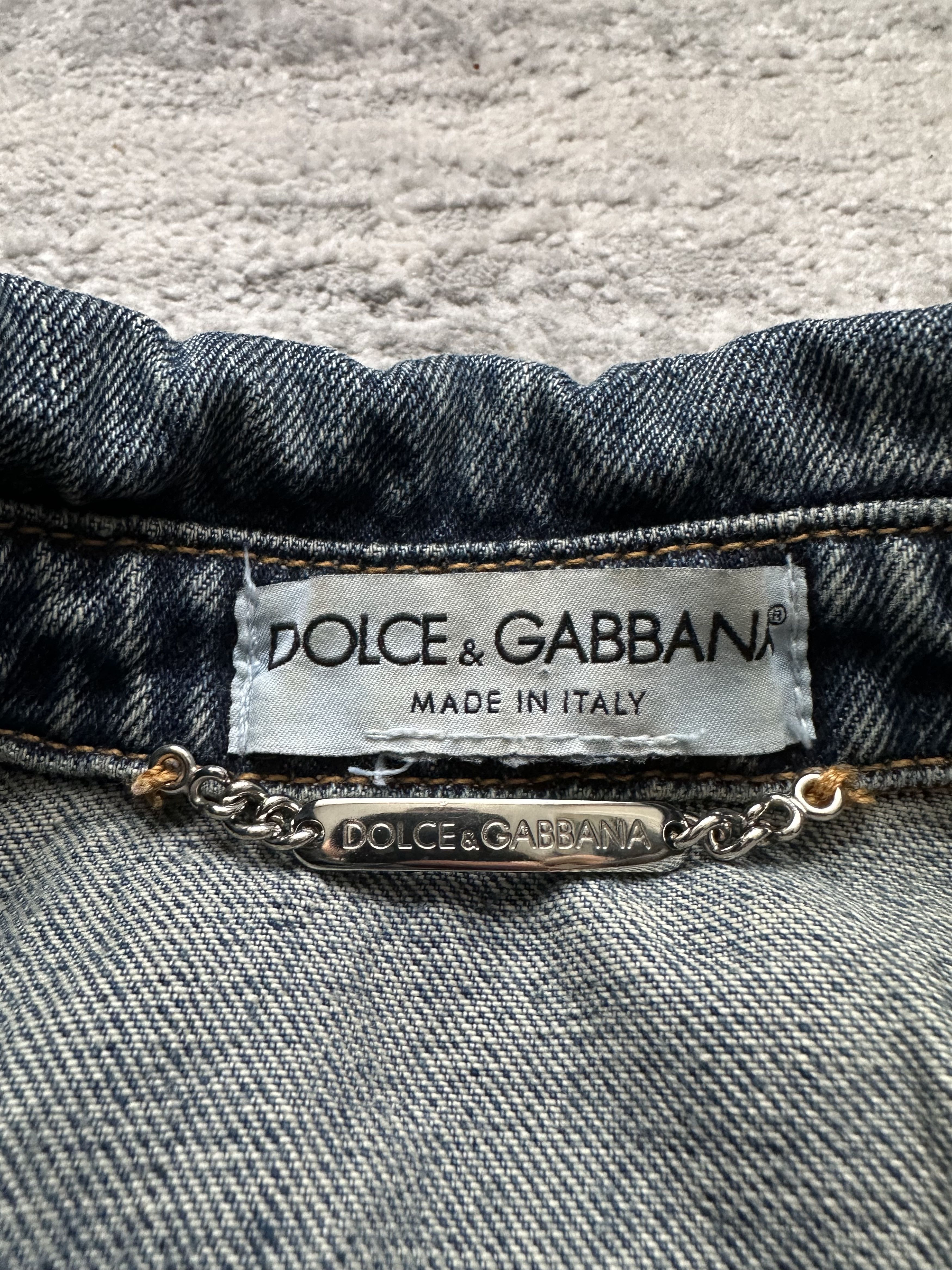 Dolce & Gabbana Dolce Gabbana jeans jacket Size S / US 4 / IT 40 - 7 Thumbnail