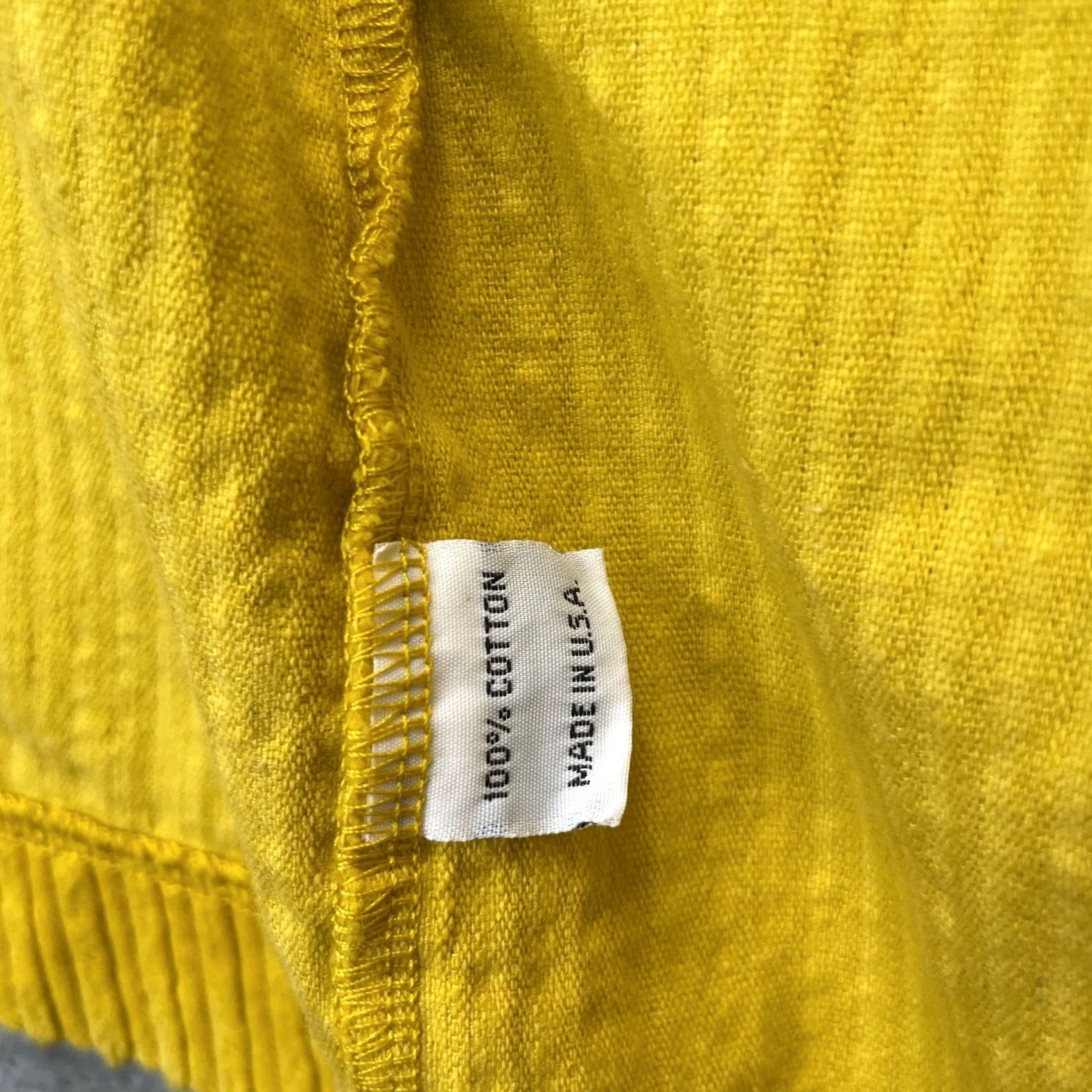 Doublet Bryn Walker Coat Womens Yellow Corduroy Large Double Breasted Long Jacket Ribbed Coat Womens L Yellow Corduroy Size L / US 10 / IT 46 - 6 Thumbnail