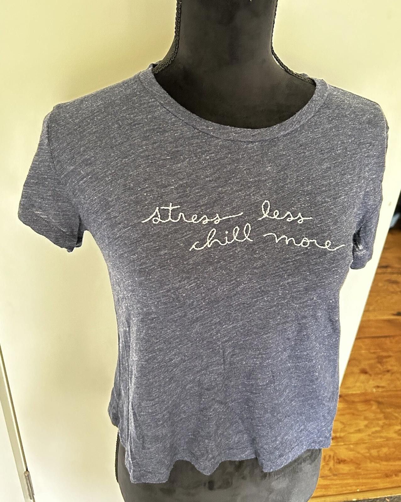 Abercrombie & Fitch Abercrombie and Fitch Tee T-Shirt Blue - Size XS Size XS / US 0-2 / IT 36-38 - 3 Thumbnail