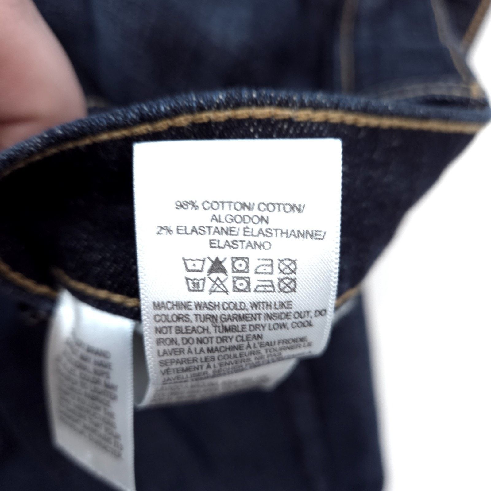Lucky Brand Lucky Brand Mens Size 40x33 Blue 361 Vintage Straight Denim Size US 40 / EU 56 - 5 Thumbnail