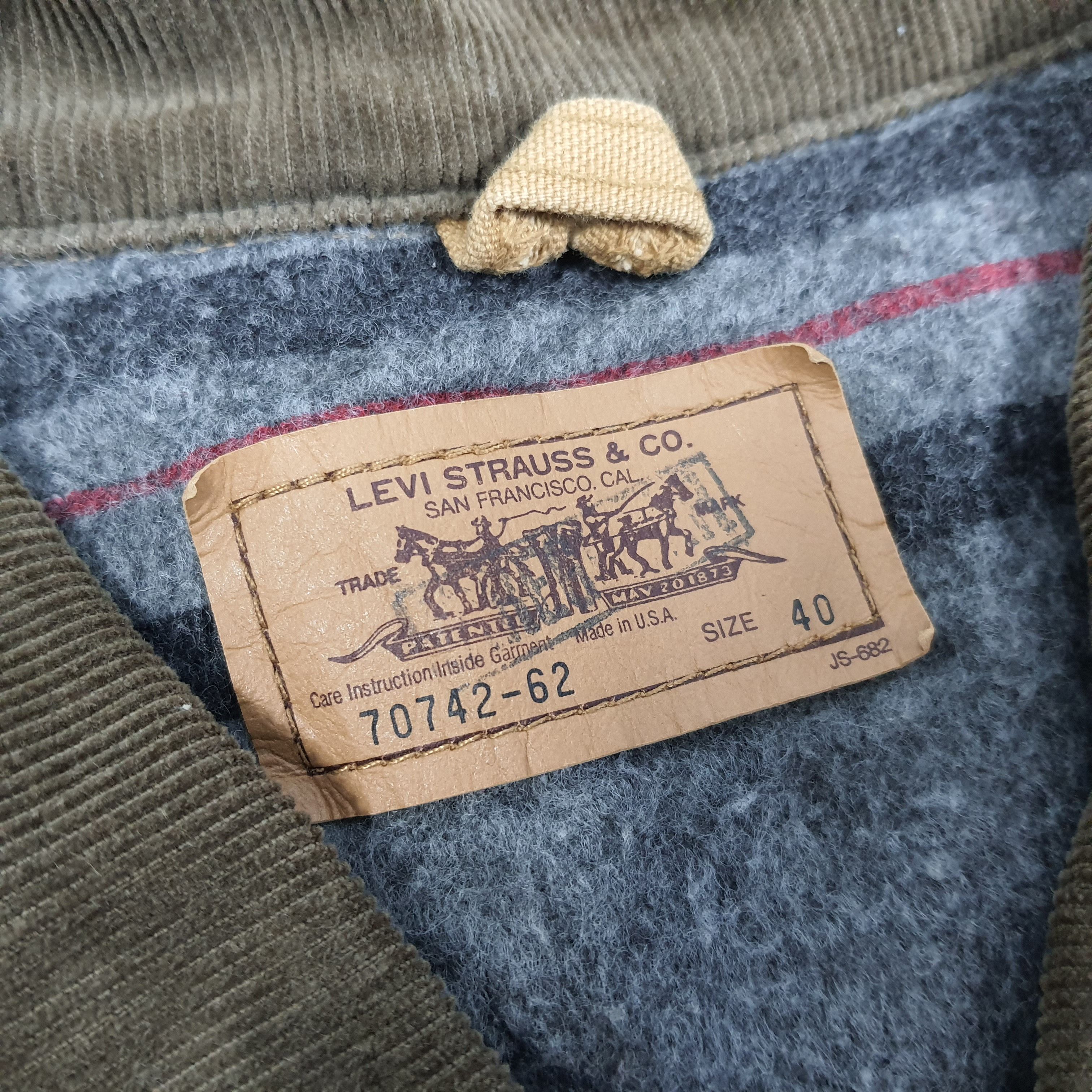 Levi's × Vintage Vintage Levi's San Francisco Workers Jacket Size US XL / EU 56 / 4 - 5 Thumbnail