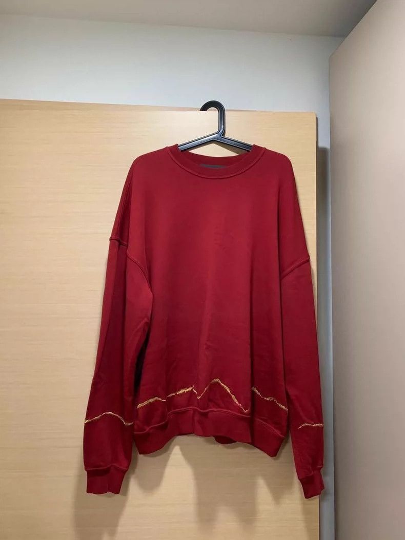 Haider Ackermann Haider Ackermann Red long sleeves Size US S / EU 44-46 / 1 - 1 Thumbnail