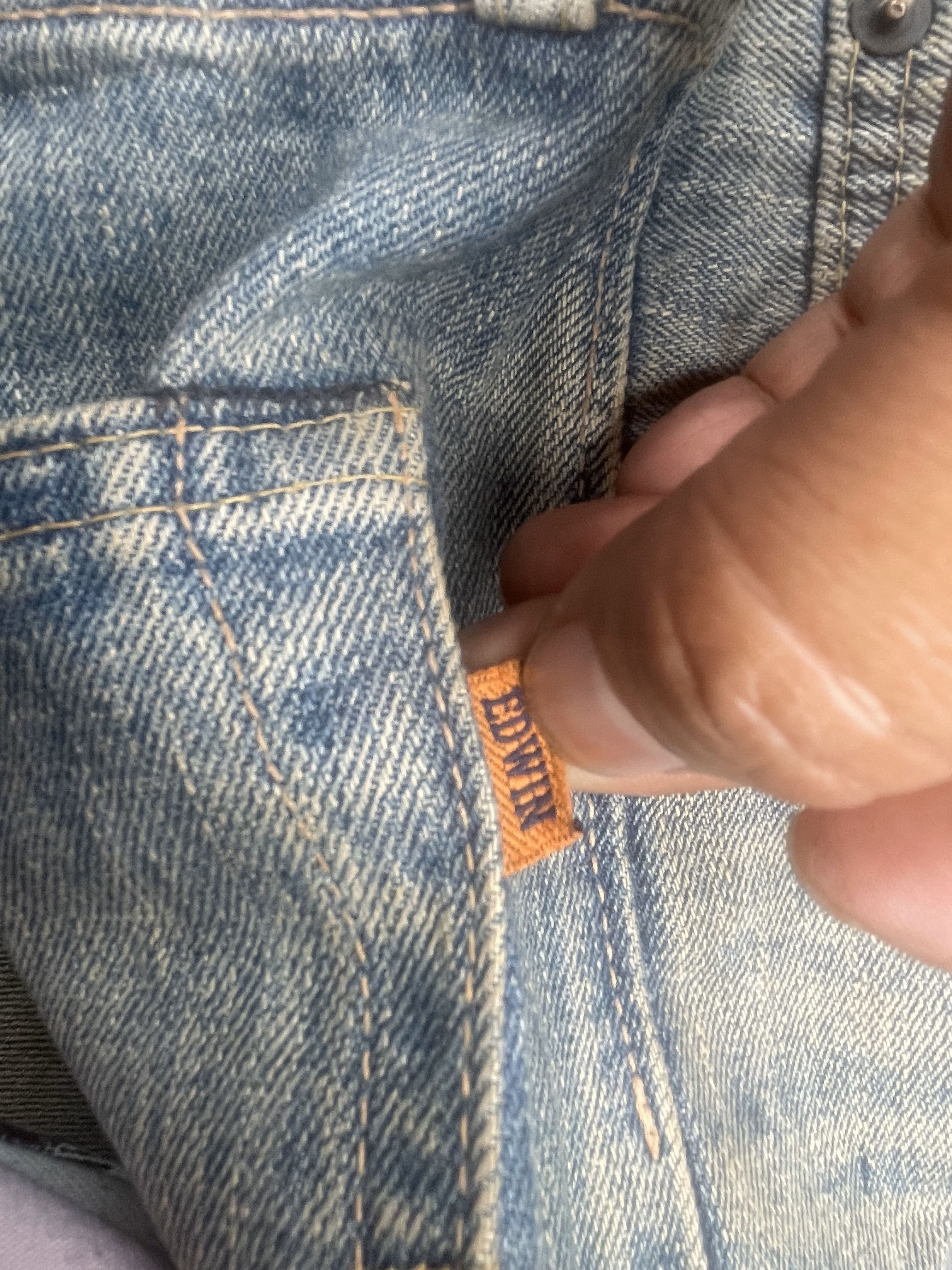 Edwin Vintage Edwin 505Z Redline Jeans Size US 35 - 8 Thumbnail