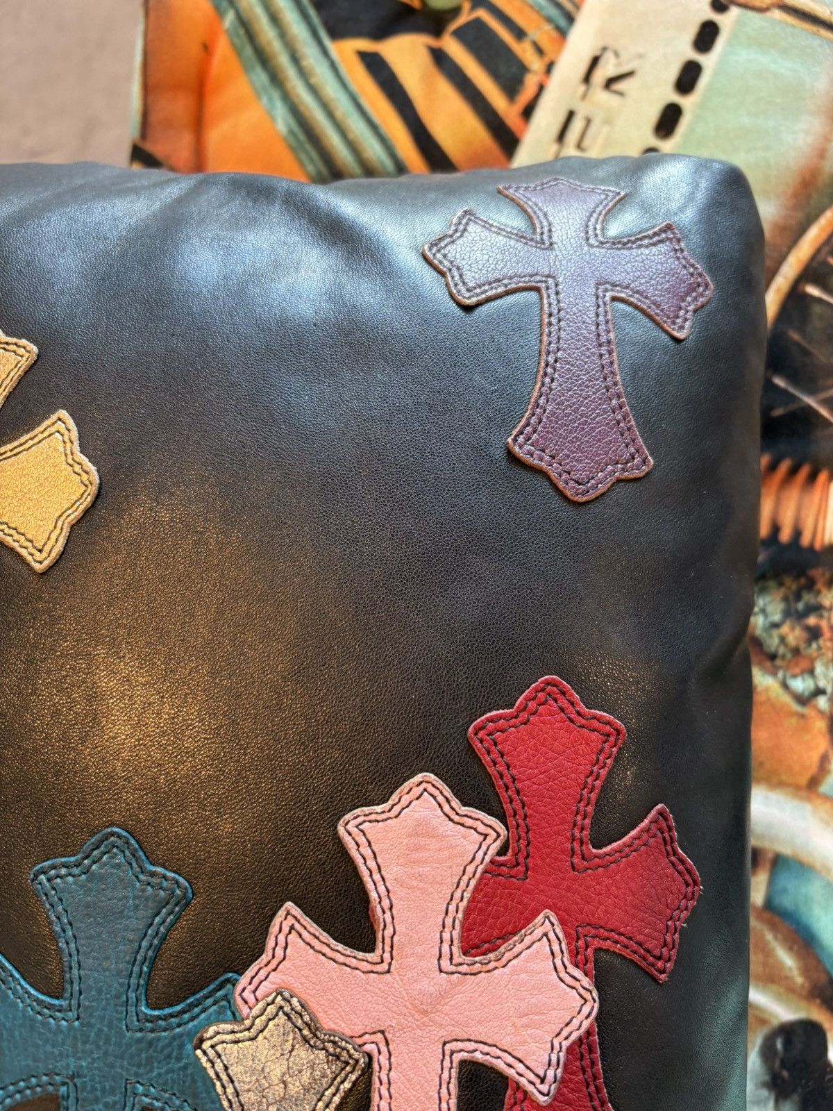 Chrome Hearts Chrome Hearts Rainbow Pillow Size ONE SIZE - 14 Thumbnail