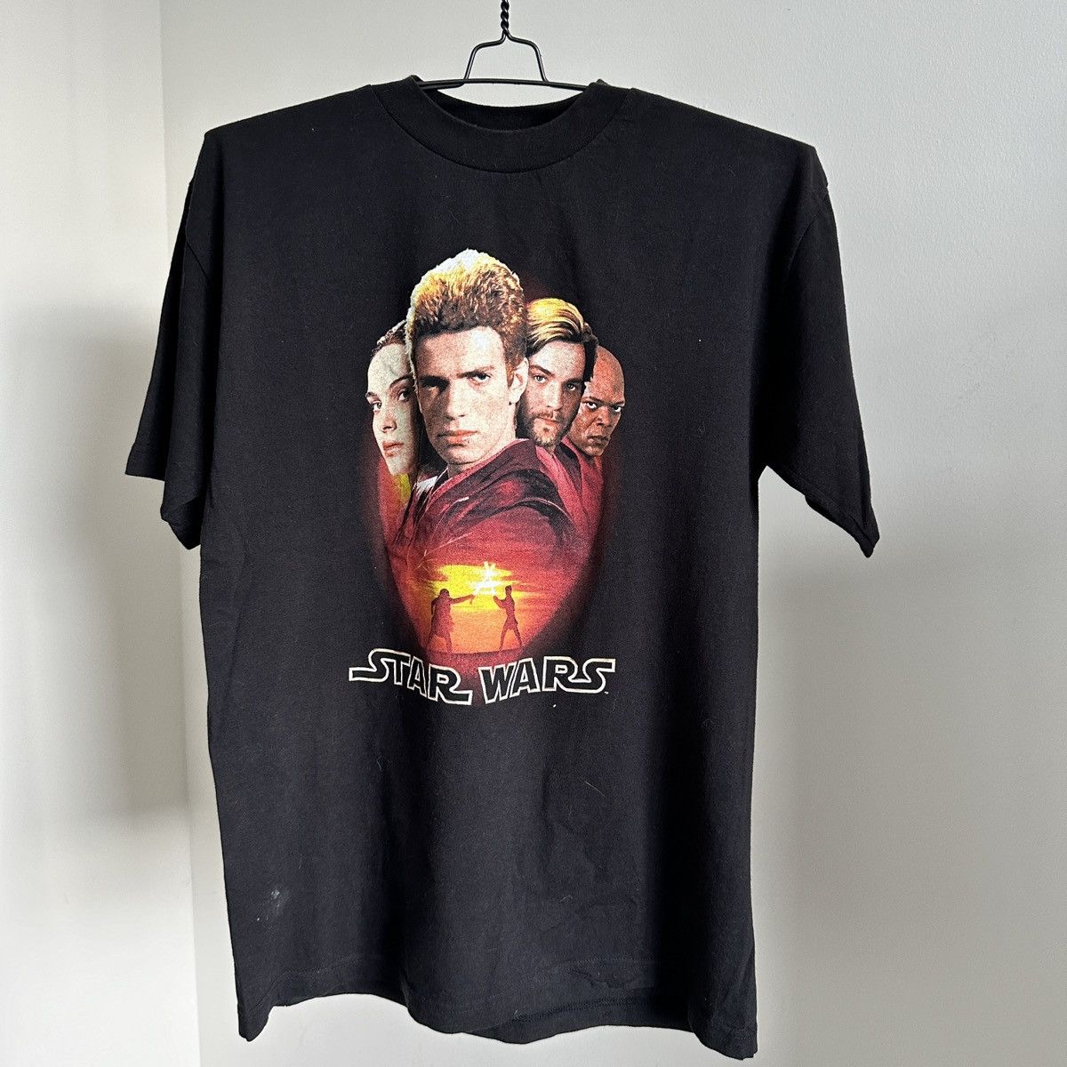 Star Wars × Vintage Vintage 90s Star Wars Episode 2 Attack of the Clones Promo L Size US L / EU 52-54 / 3 - 2 Thumbnail