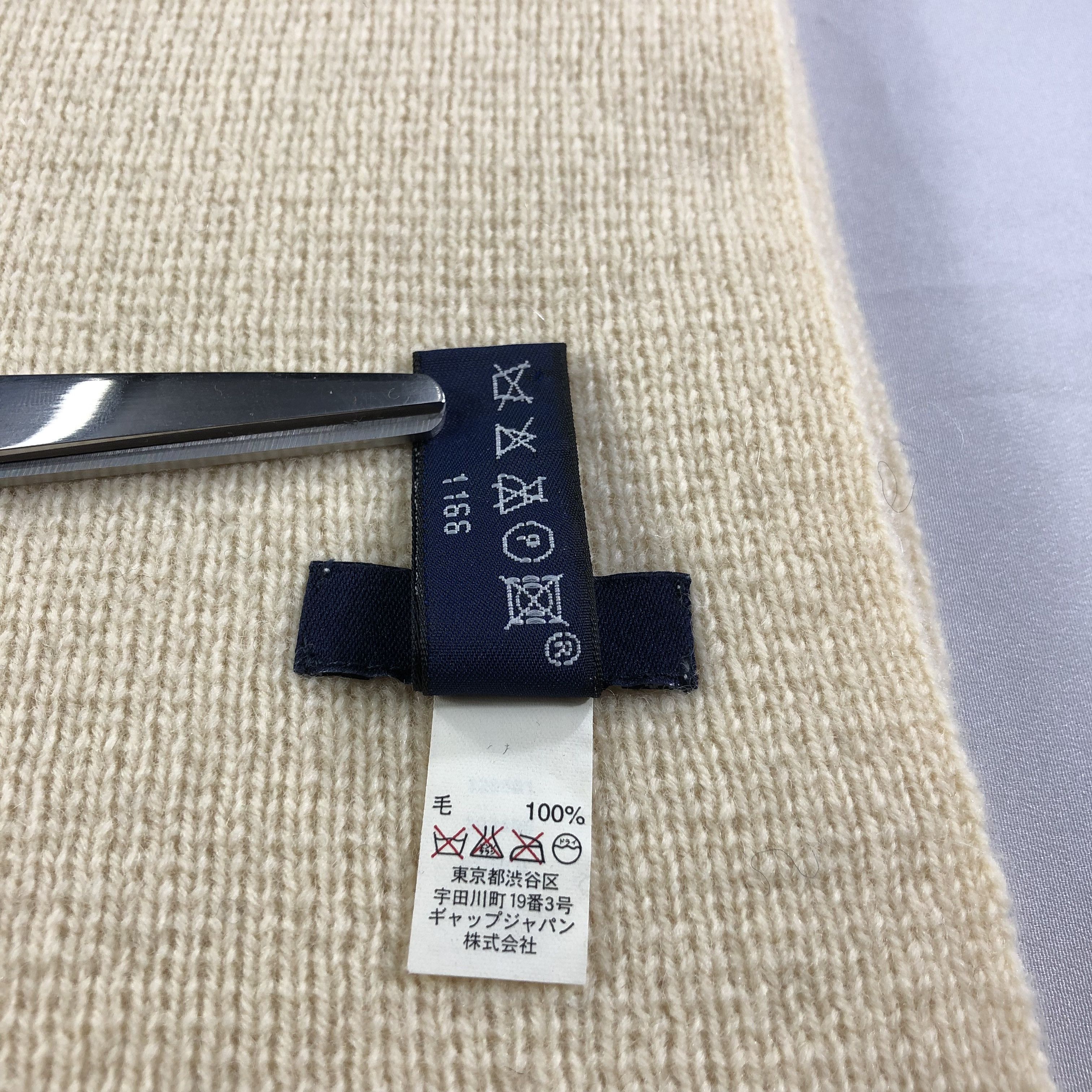 Gap GAP Wool Scarf Muffler V1432 Size ONE SIZE - 6 Thumbnail