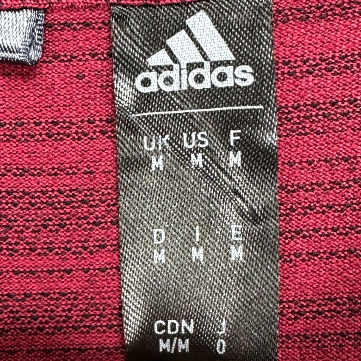 Adidas Adidas Polo Shirt Mens Medium Golf Rugby Short Sleeve Logo Collared Solid Red Black Outdoor Casual Shirt Size US M / EU 48-50 / 2 - 4 Thumbnail