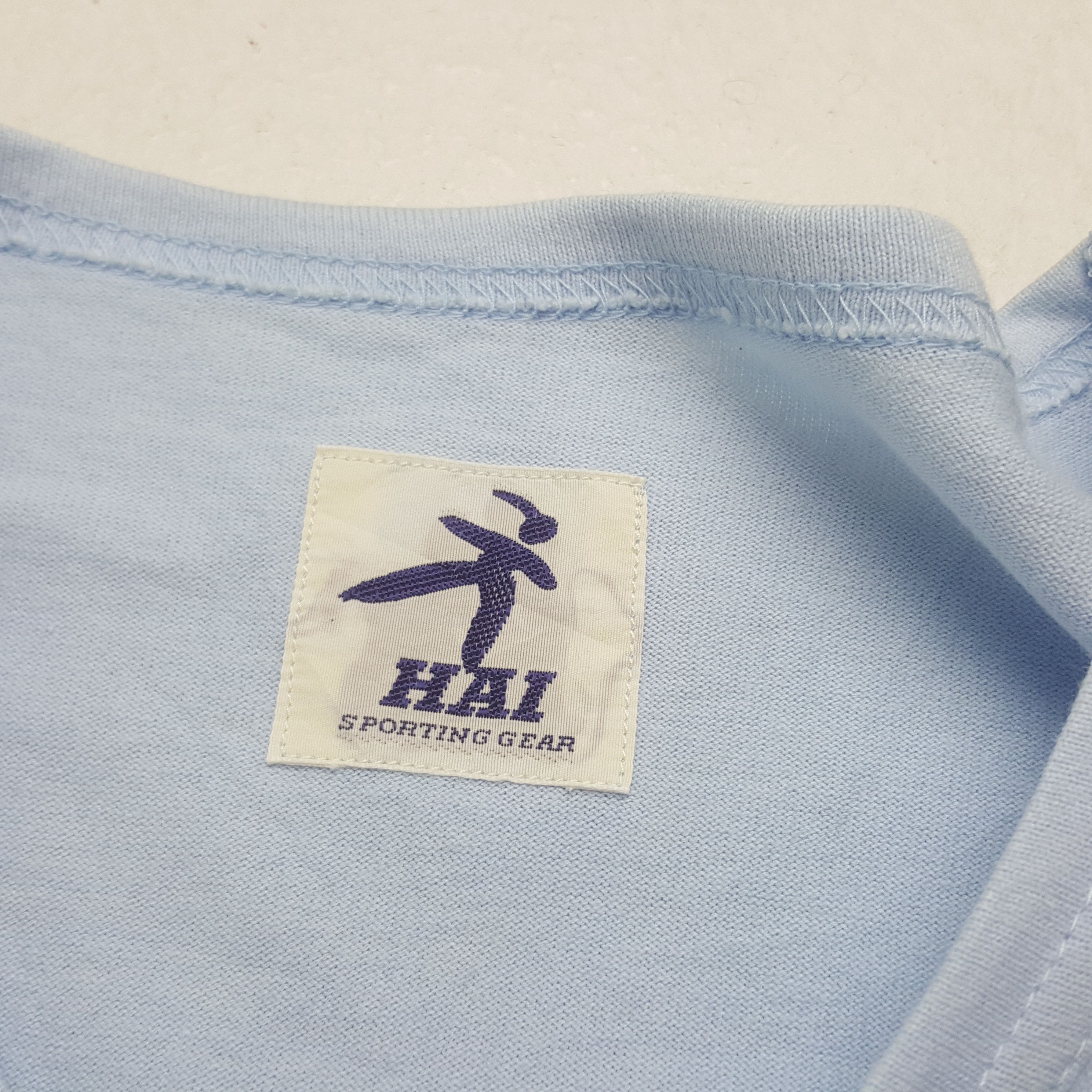 Hai Sporting Gear Vintage Hai Sporting Gear Nice Logo Japanese Brand Tshirt Size US M / EU 48-50 / 2 - 5 Thumbnail
