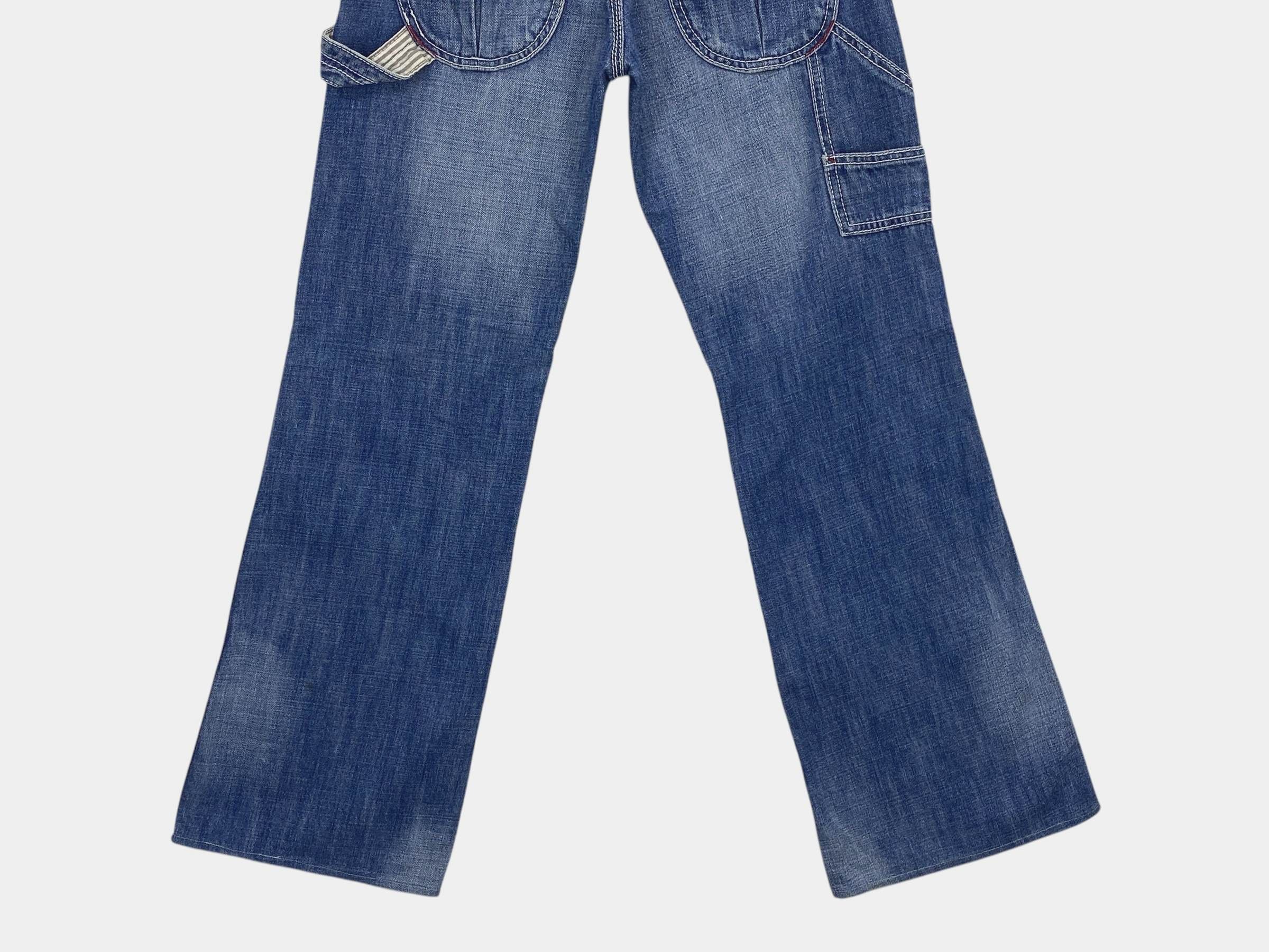 Japanese Brand Homesuckle Pants Carpenter Pants Buckle Back Pants Size US 29 - 6 Thumbnail