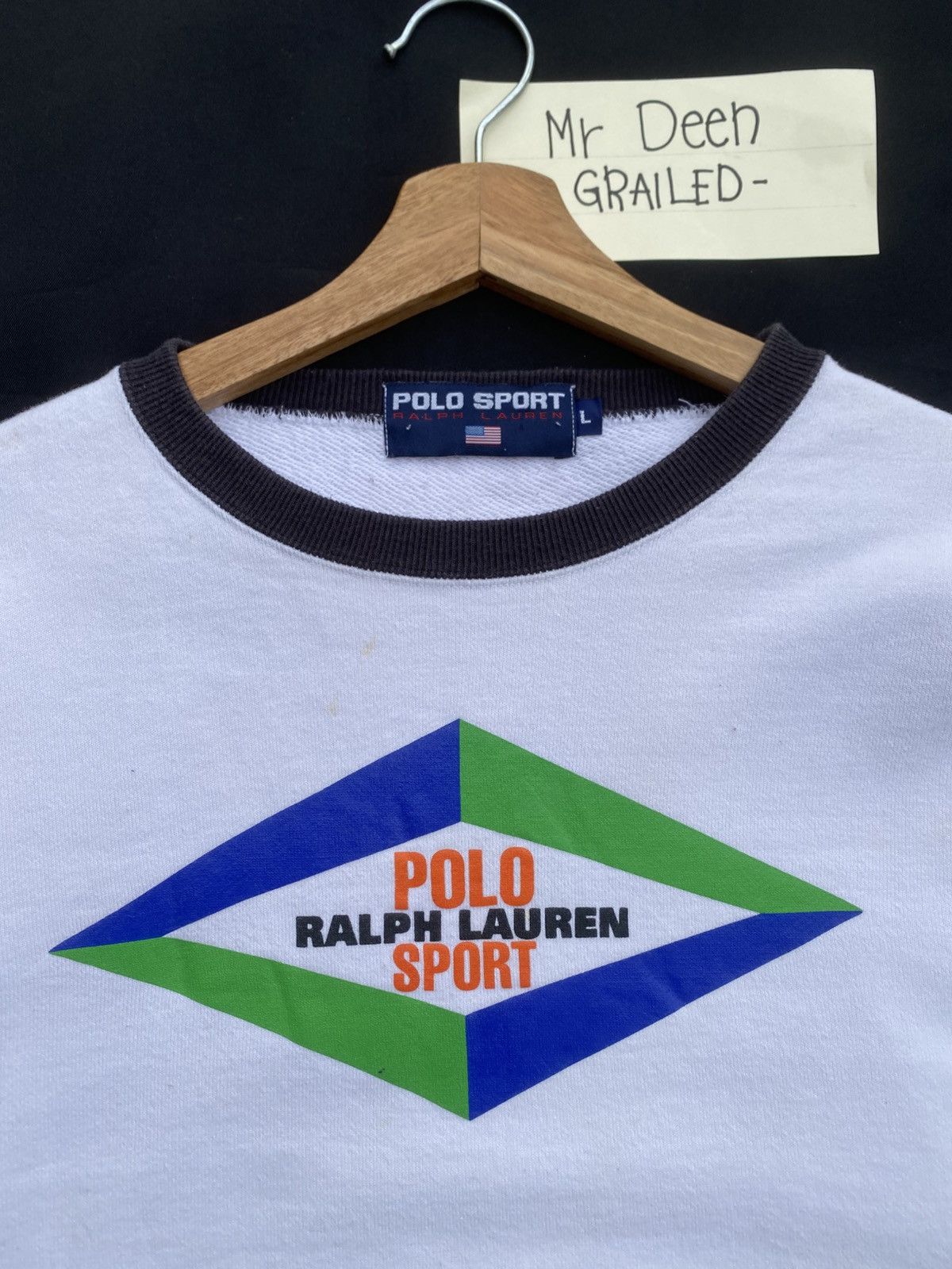 Polo Ralph Lauren Rare Vintage Polo Ralph Lauren Sport Sweater Size US L / EU 52-54 / 3 - 8 Thumbnail
