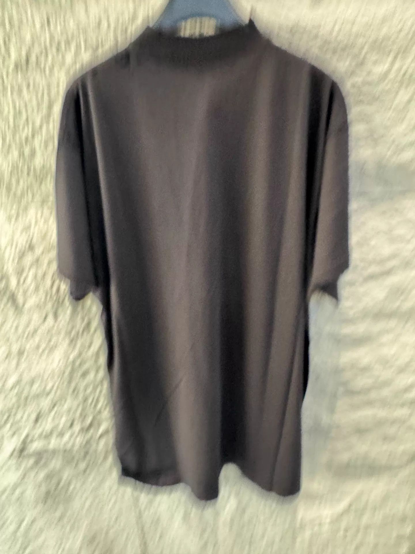 Balenciaga Balenciaga 24ss nologo Black Oversized T-Shirt Size 1 Unisex Size US S / EU 44-46 / 1 - 4 Thumbnail