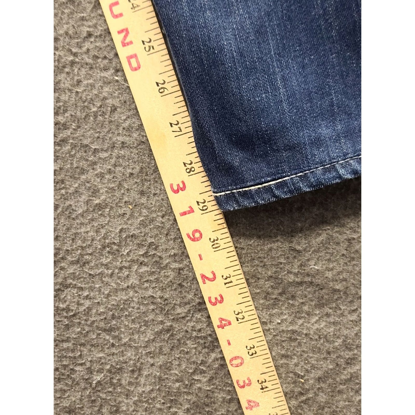 Vintage BIG STAR Eastman Jeans Mens 38x29 Straight Leg Distressed Stretch Denim Blue 5-Pocket Regular Waist Size 38 Cotton Spandex Buckle Bke Brand Size US 38 / EU 54 - 6 Thumbnail