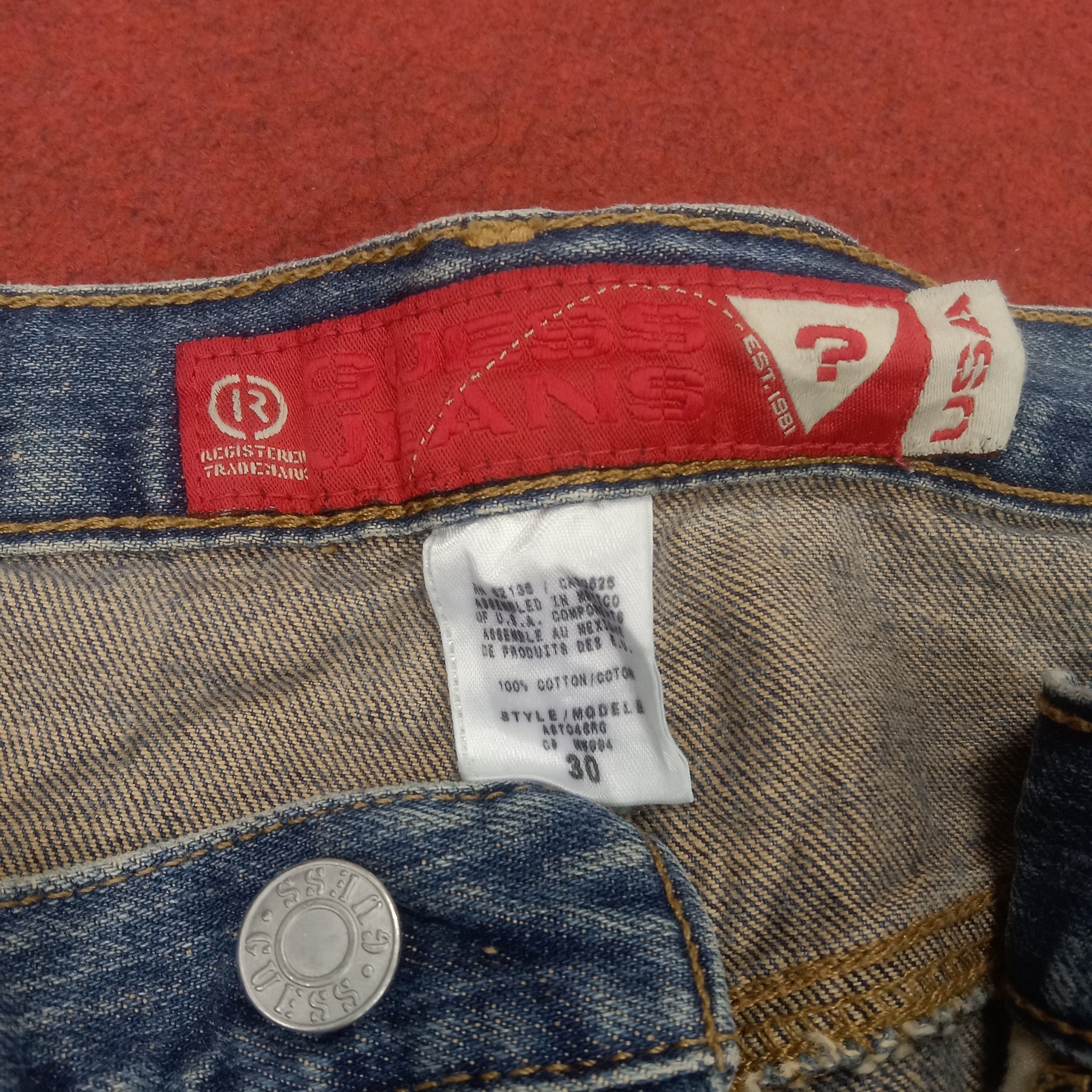Guess × Vintage Guess Jeans Daily Streetwear Style Size 31" - 13 Thumbnail