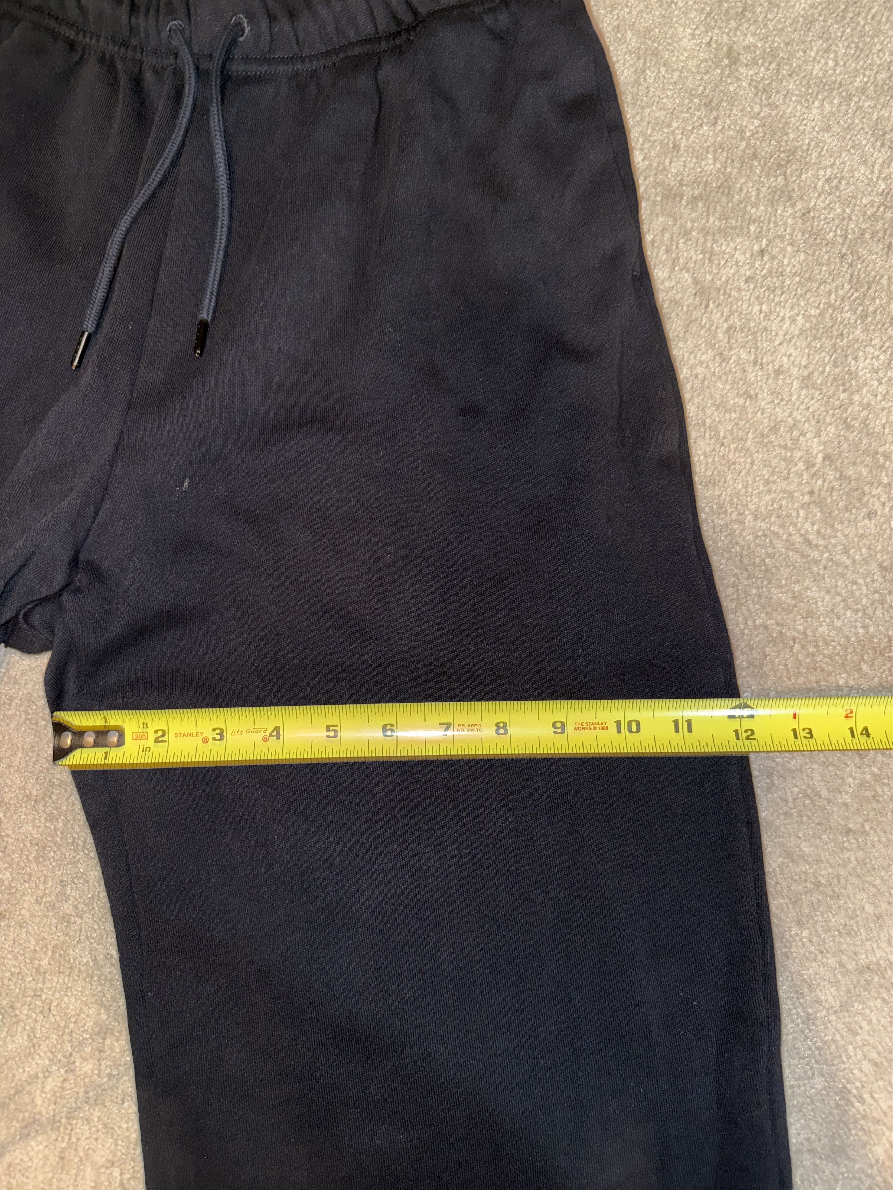 Old Navy Blank Baggy Black Sweats Old Navy Size US 36 / EU 52 - 5 Thumbnail