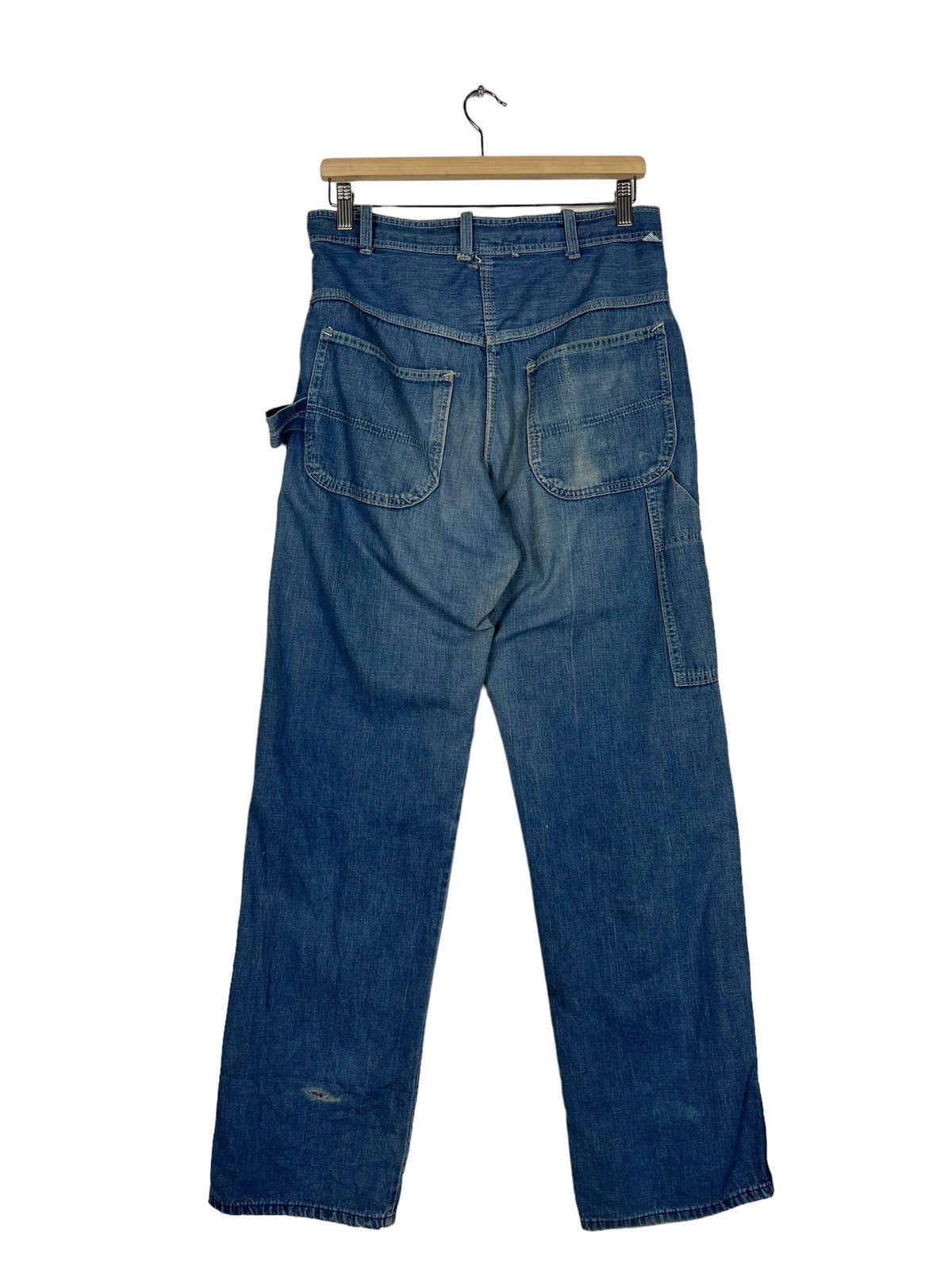 Nepenthes 🔥 CARPANTER DUNGAREES PANT MADE IN USA Size US 32 / EU 48 - 6 Thumbnail